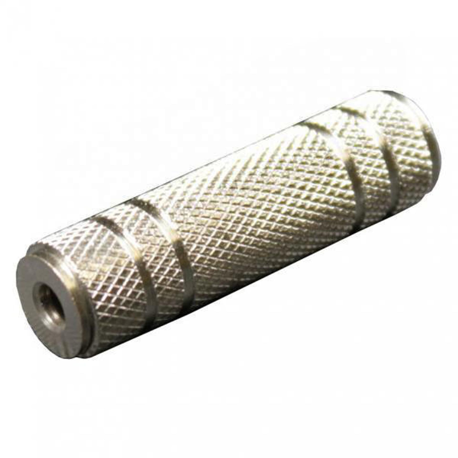 

Audio złączka, Jack (3,5mm) F - Jack (3,5mm) F, stereo, srebrna, Logo, 3.5mm) f/stereo/srebrna/log