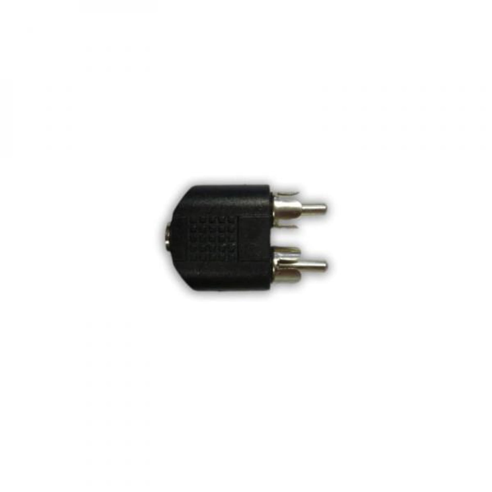 

Audio redukcja, 2x CINCH M - Jack (3,5mm) F, stereo, czarna, Logo, 3.5mm) f/stereo/czarna/log