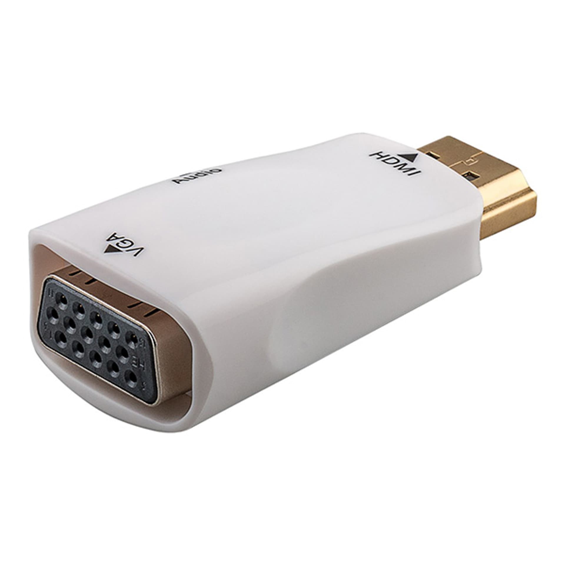 

Video HDMI M - VGA (D-Sub) (F), biały, F)/biał