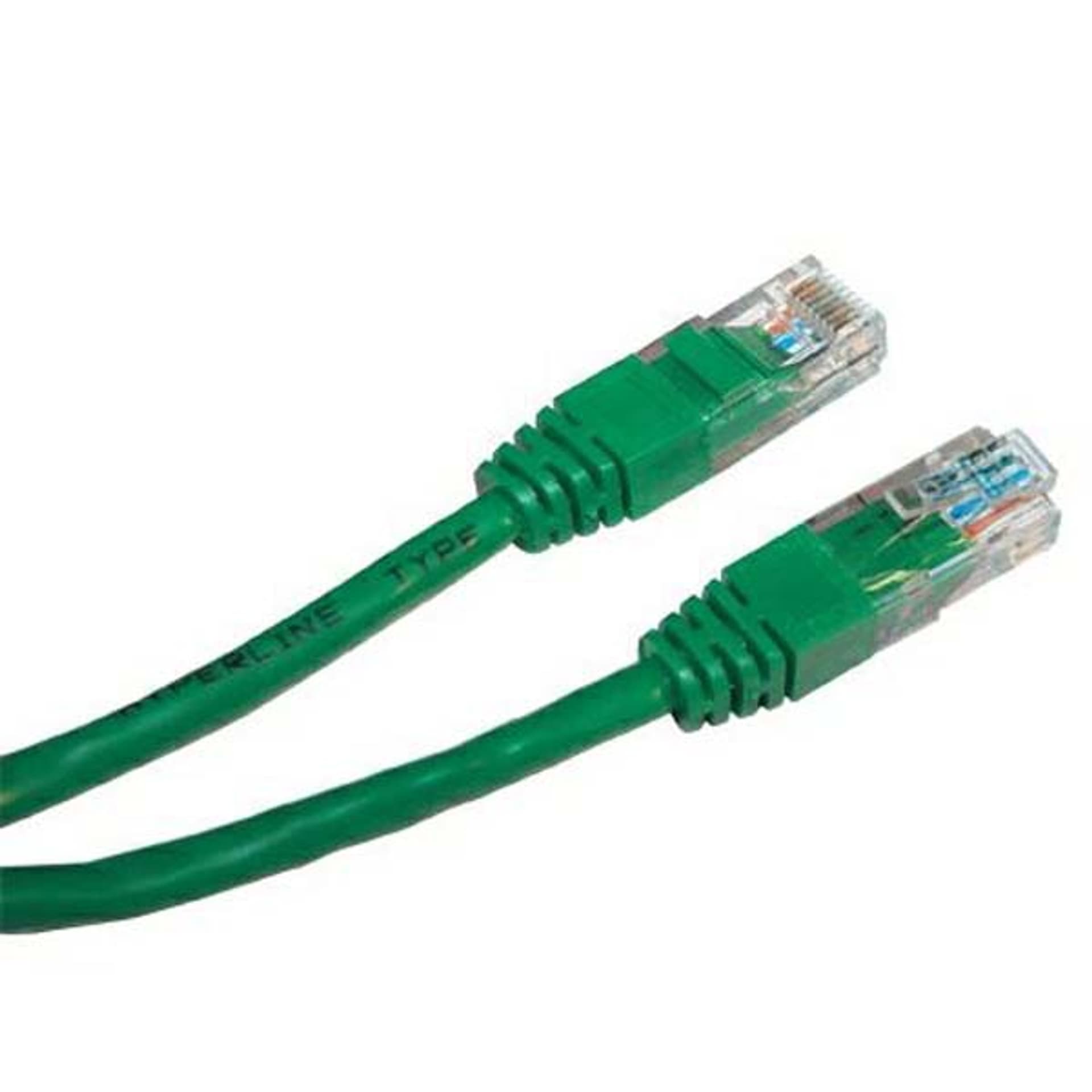 

Przewód LAN UTP patchcord, Cat.5e, RJ45 M - RJ45 M, 10 m, nieekranowany, zielony, economy