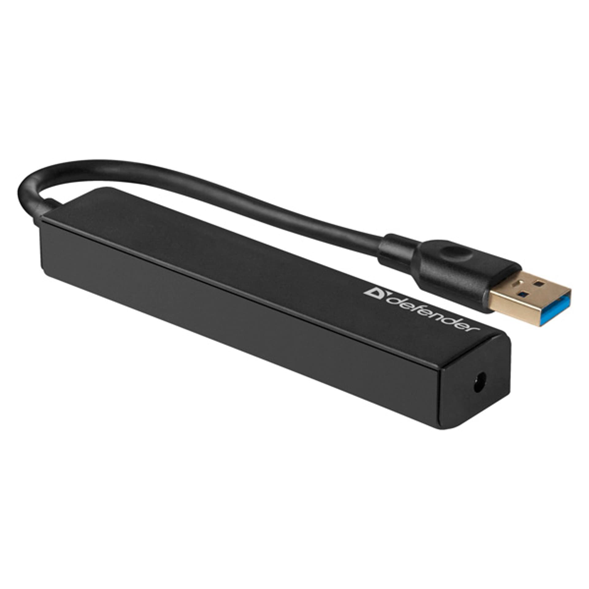 

USB (3.0) HUB 4-port, Quadro Express, czarny, Defender, kompaktowy, 3.0) hub 4-port/quadro express/czarny/defender/kompaktow