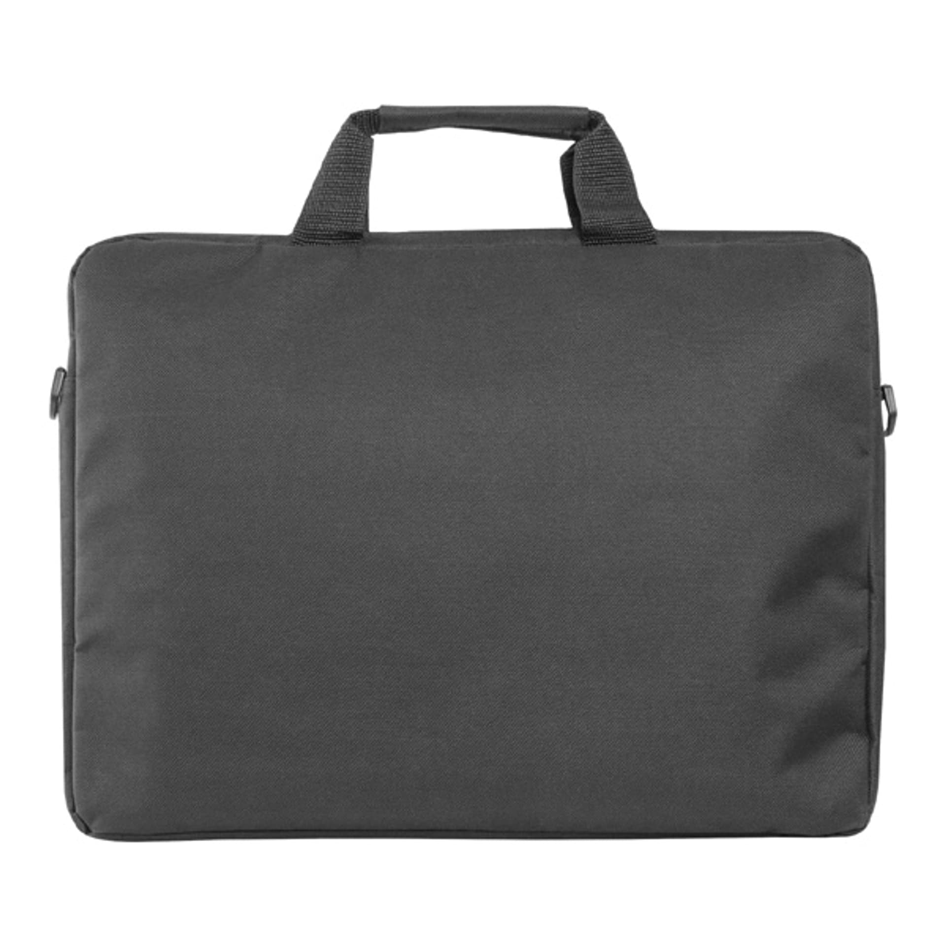 

Torba na notebook 16", Shiny, czarna, poliester, z paskiem odblaskowym typ Defender
