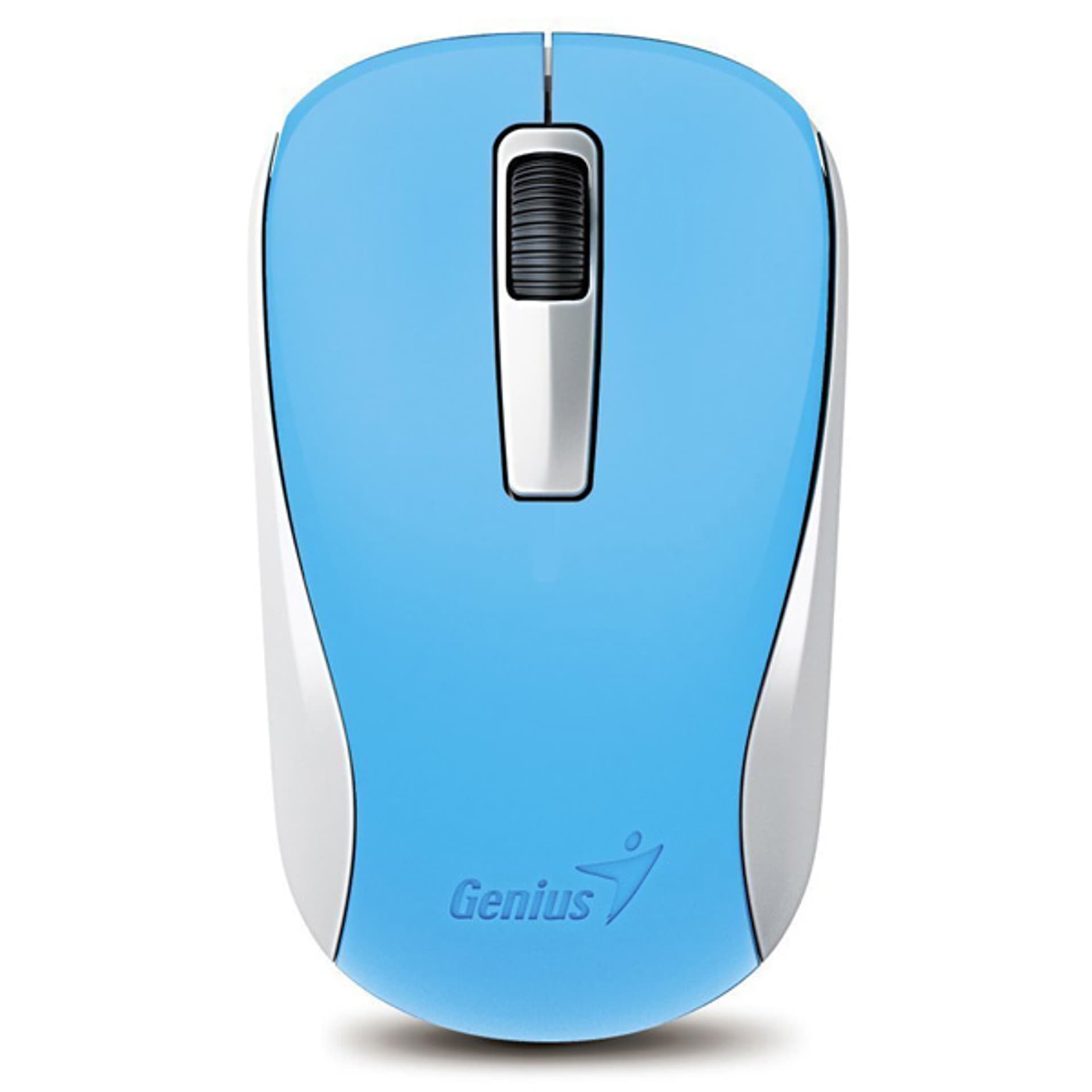 

Genius Mysz NX-7005, 1200DPI, 2.4 [GHz], optyczna, 3kl., bezprzewodowa USB, niebieska, AA