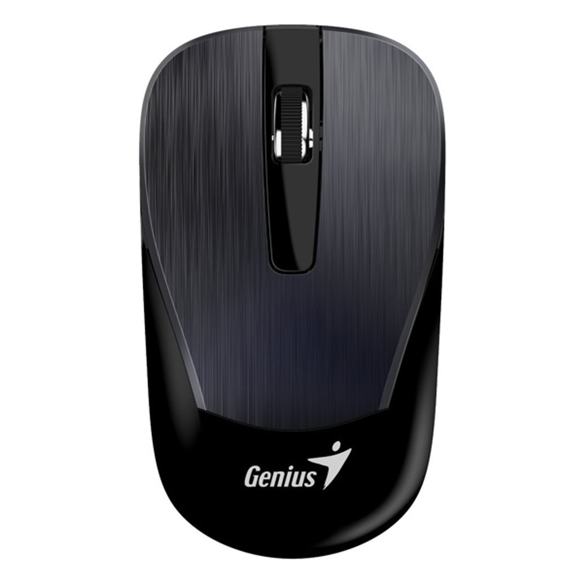 

Genius Mysz Eco-8015, 1600DPI, 2.4 [GHz], optyczna, 3kl., bezprzewodowa USB, metaliczna szara, wbudowany akumulator