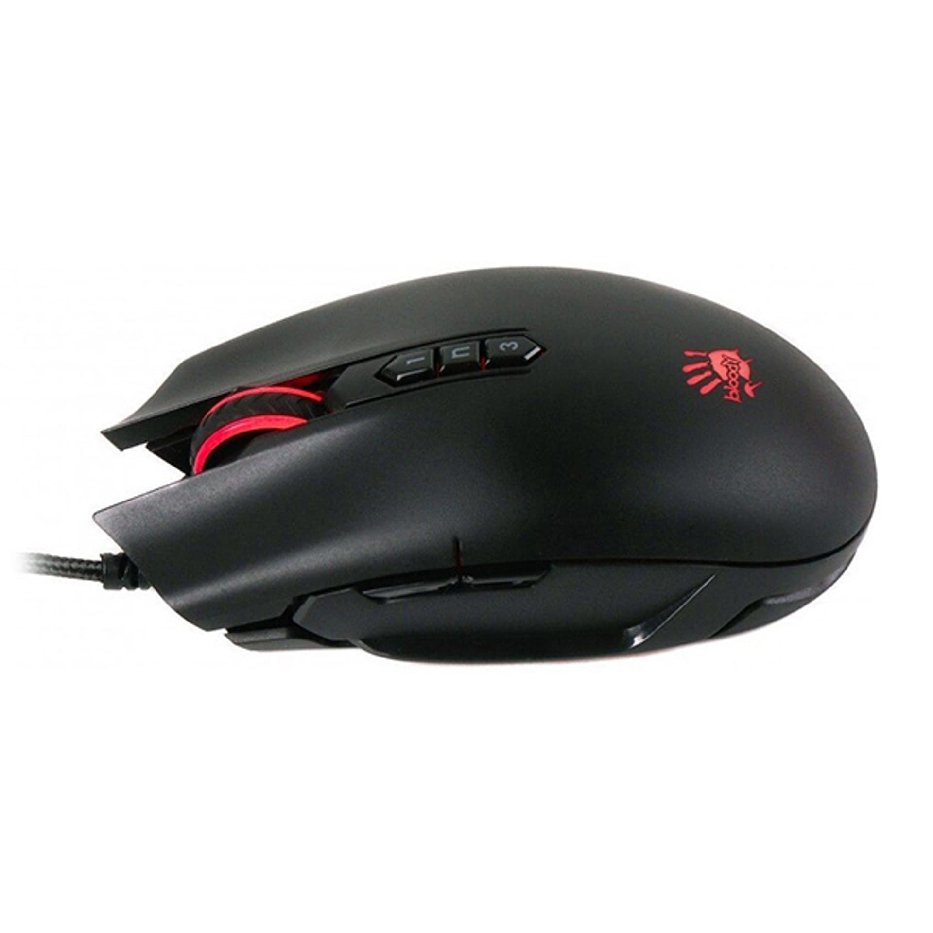 

A4Tech Mysz BLOODY P80 PRO, 16000DPI, optyczna, 8kl., przewodowa USB, czarna, do gry, podświetlenie RGB