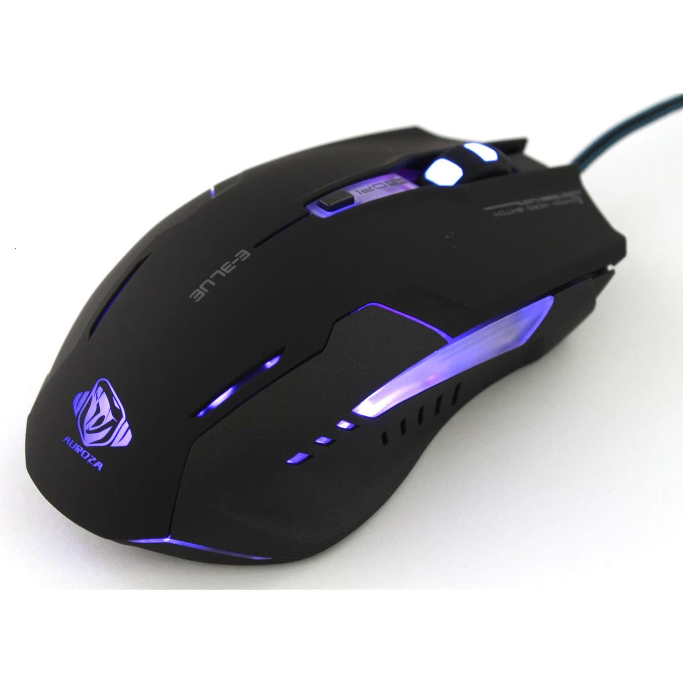 

E-blue Mysz Auroza G, 3000DPI, optyczna, 6kl., przewodowa USB, czarna