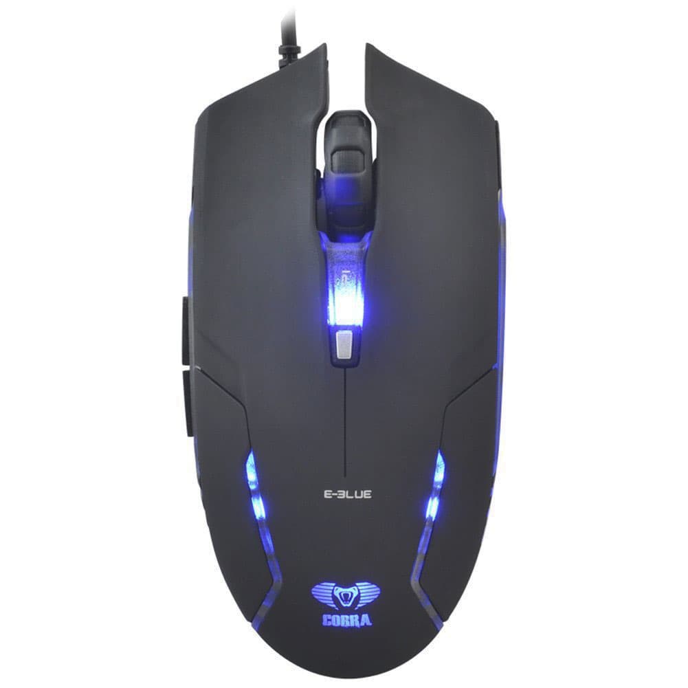 

E-blue Mysz Cobra II, 1600DPI, optyczna, 6kl., przewodowa USB, czarna