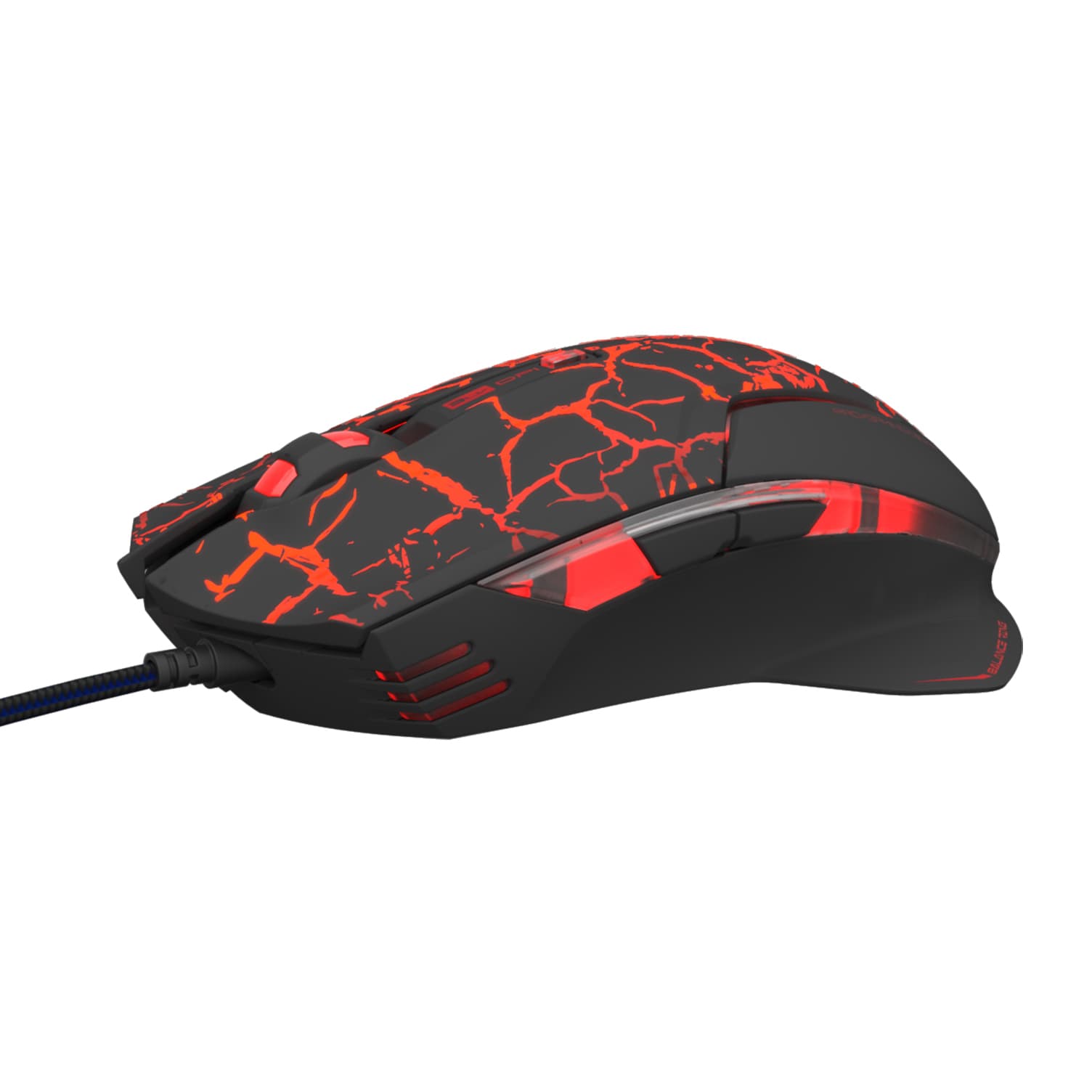 

E-blue Mysz Mazer Pro, 2500DPI, optyczna, 6kl., przewodowa USB, czarno-czerwona, do gry