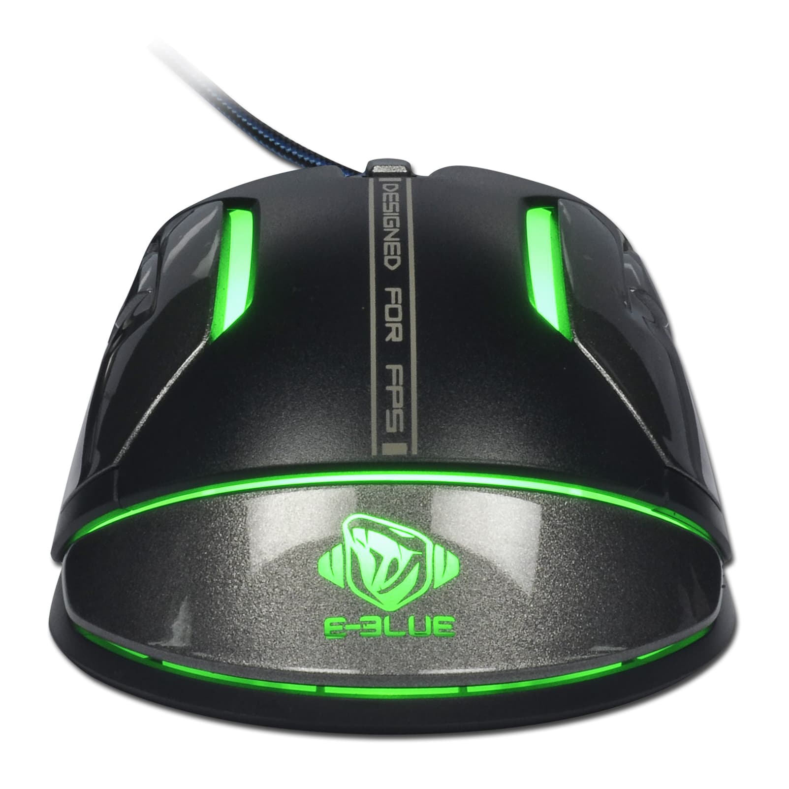 

E-blue Mysz Auroza FPS, 8200DPI, laserowa, 6kl., przewodowa USB, czarna, podświetlenie RGB