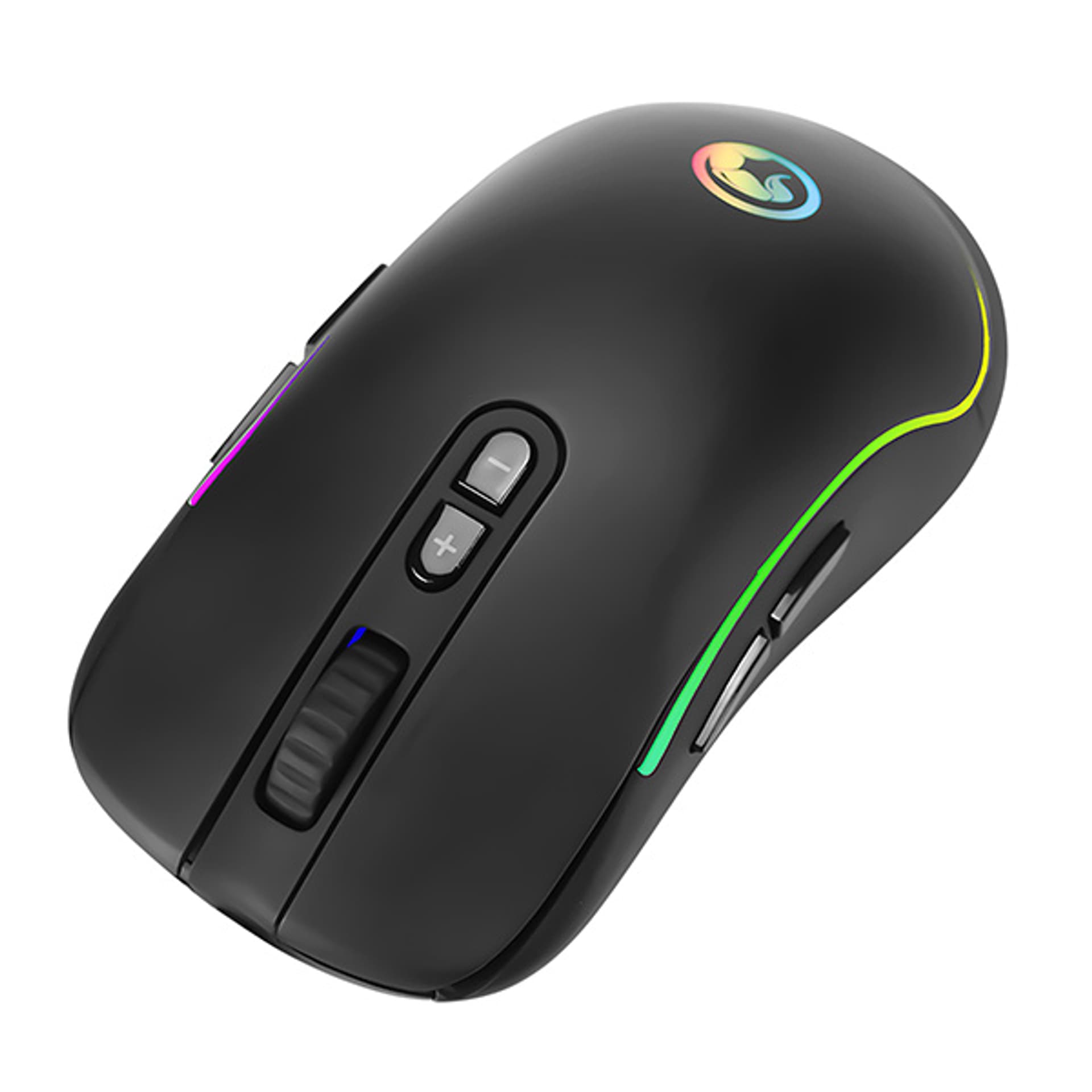 

Marvo Mysz G942, 10000DPI, optyczna, 10kl., przewodowa USB, czarna, do gry, podświetlenie RGB