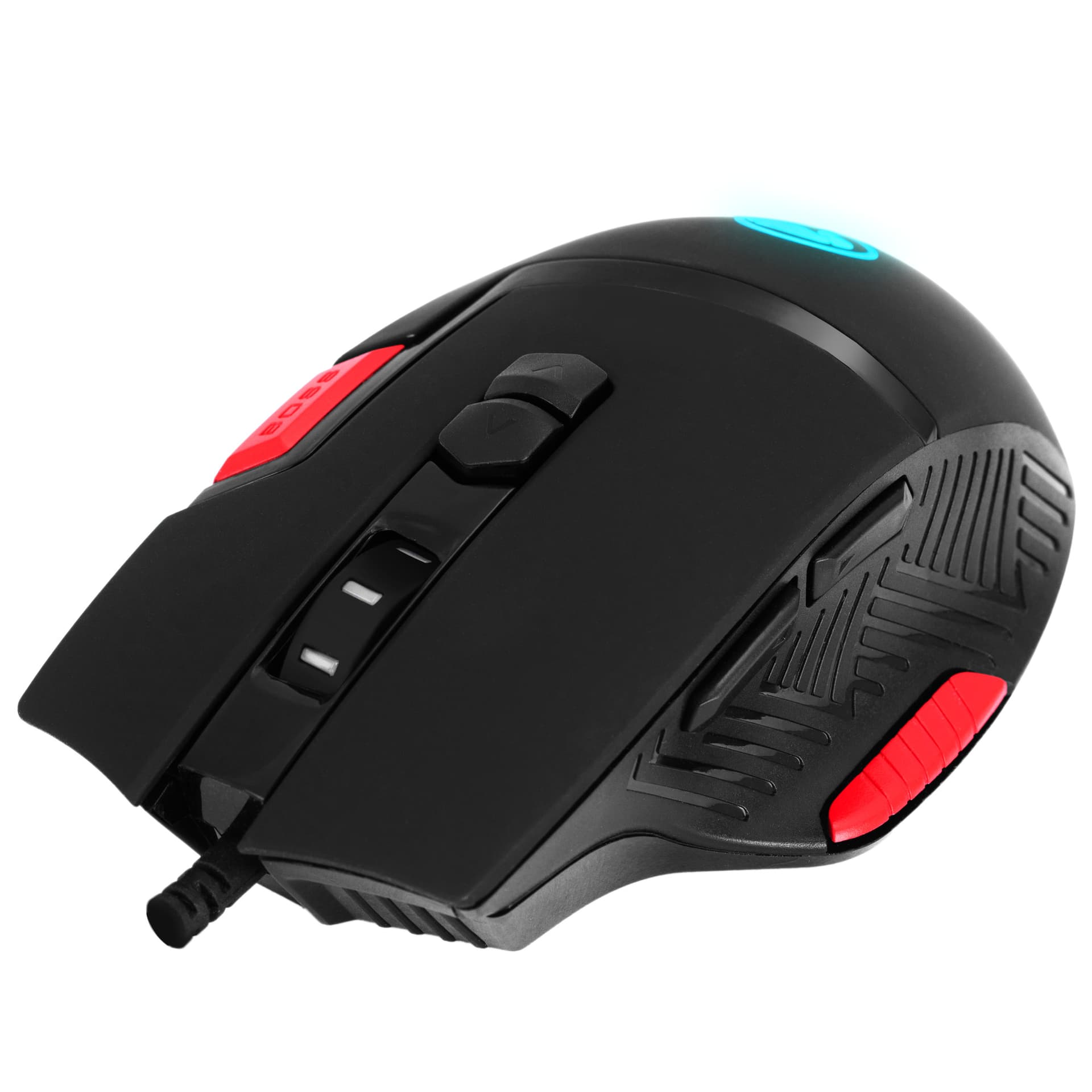 

Marvo Mysz M355, 6400DPI, optyczna, 9kl., przewodowa USB, czarna, do gry, podświetlona