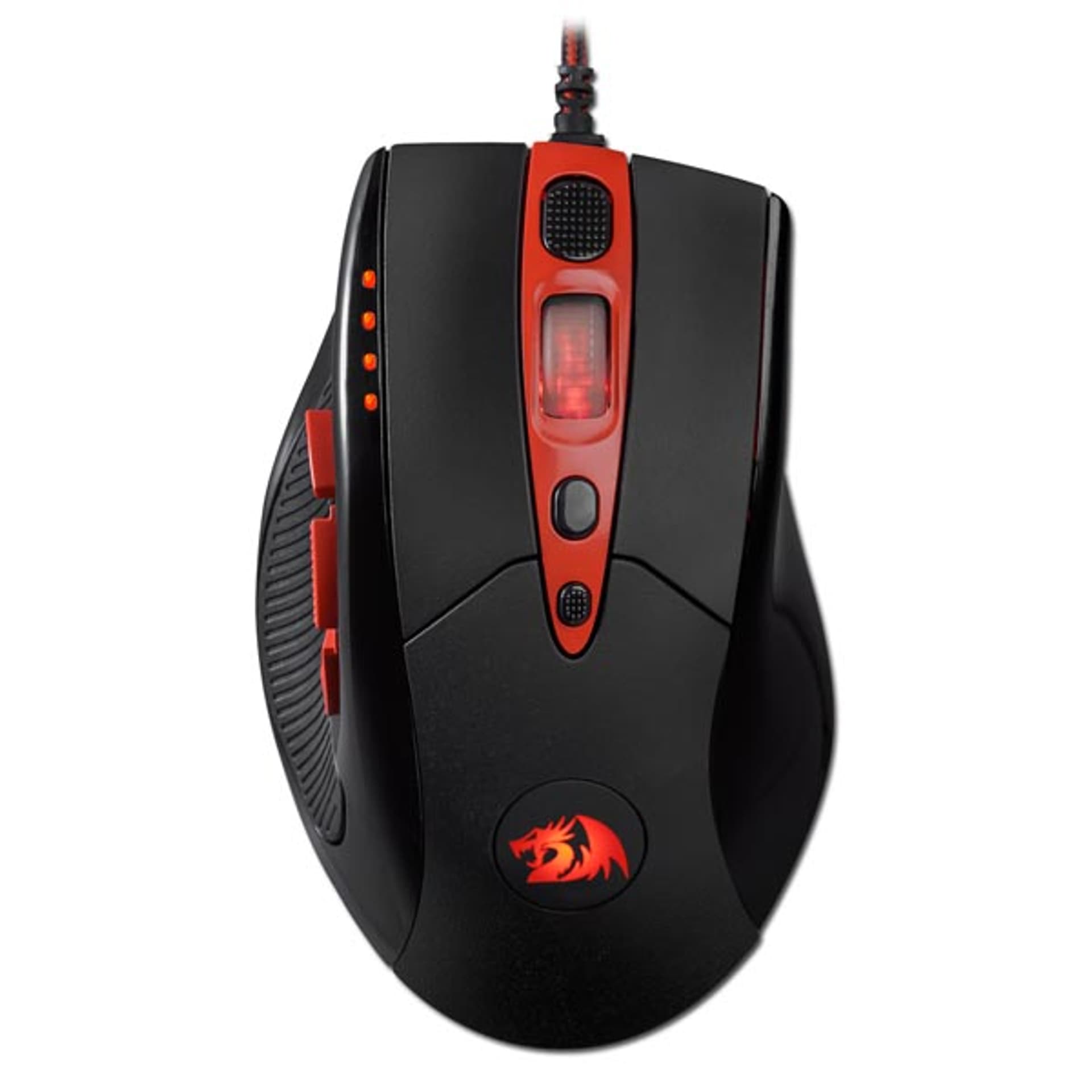

Redragon Mysz TITANOBOA, 8200DPI, laserowa, 10kl., przewodowa USB, czarno-czerwona, do gry