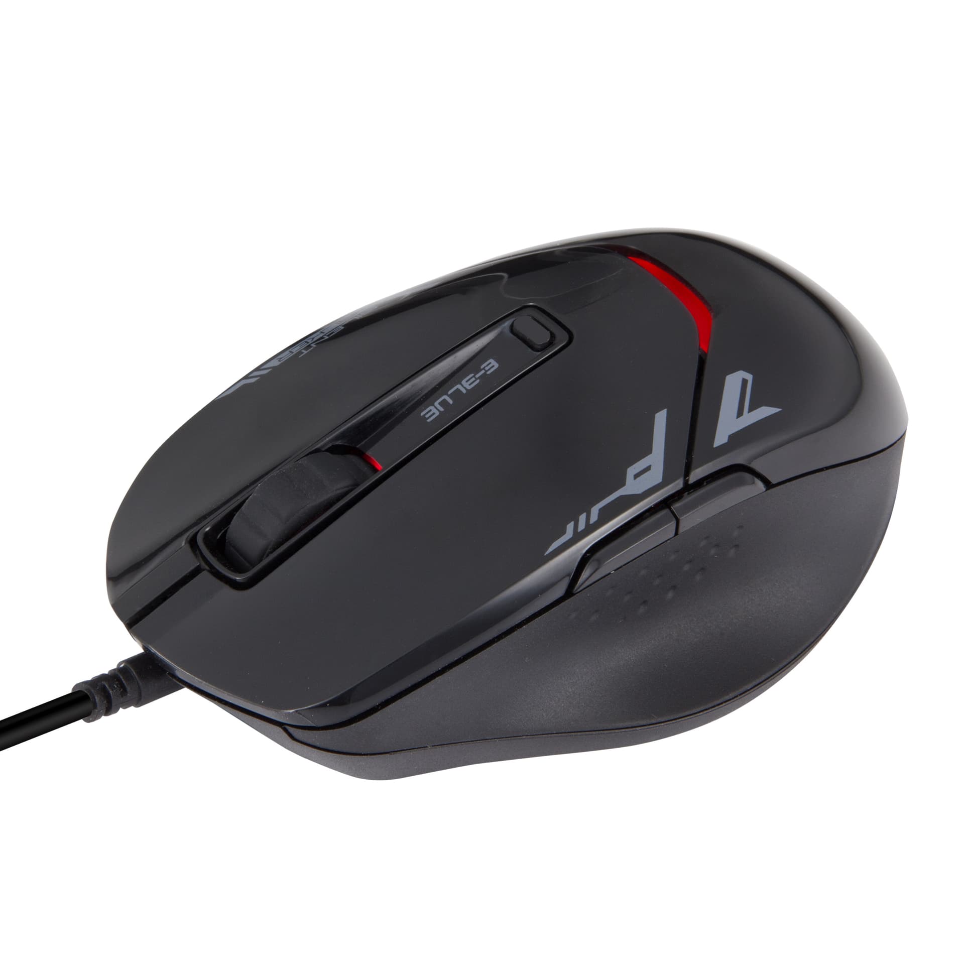 

E-blue Mysz EMS657, 3200DPI, optyczna, 3kl., przewodowa USB, czarna