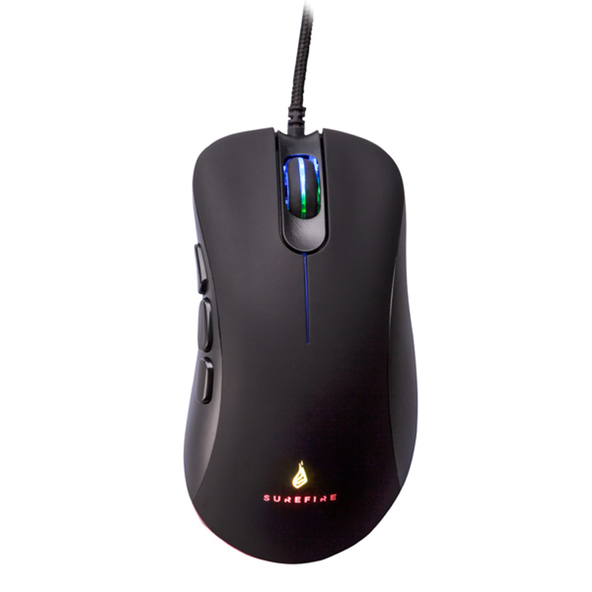 

Surefire Mysz Condor Claw Gaming, 6400DPI, optyczna, 8kl., przewodowa USB, czarna, dla gracza, RGB