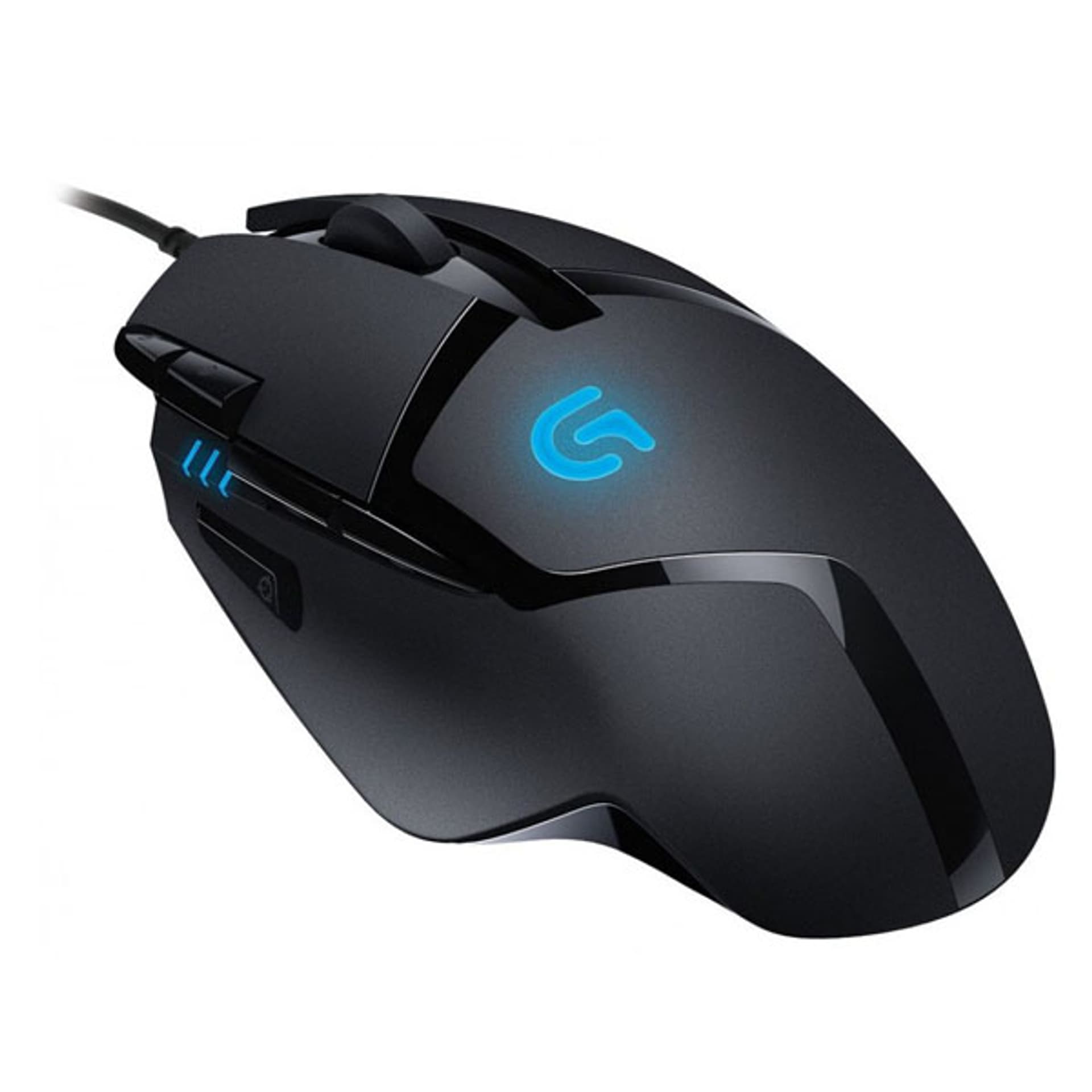 

Logitech Mysz G402 Hyperion Fury, 4000DPI, optyczna, 8kl., przewodowa USB, czarna, do gry