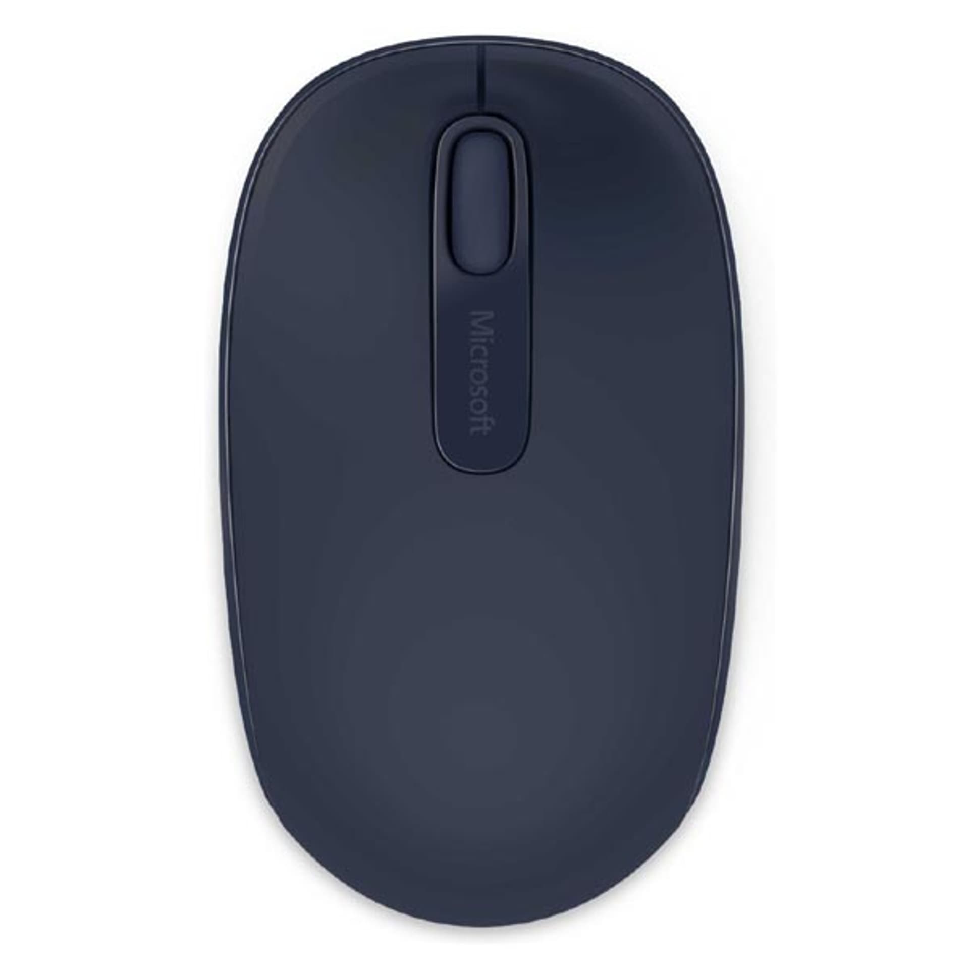 

Microsoft Mysz Mobile Mouse 1850, 1000DPI, 2.4 [GHz], optyczna, 3kl., bezprzewodowa, czarno-niebieski, 1 szt AA, Klasyczna, Micros