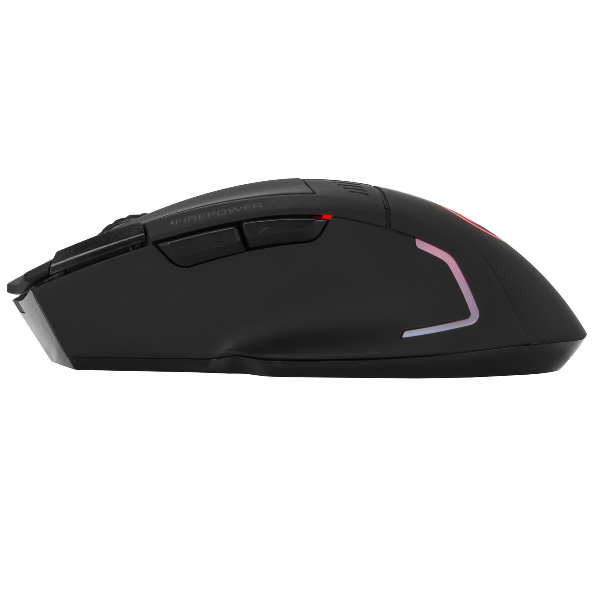 

Marvo Mysz M720W, 4800DPI, 2.4 [GHz], optyczna, 8kl., bezprzewodowa, czarna, 1 szt AA, Nano odbiornik, podświetlona