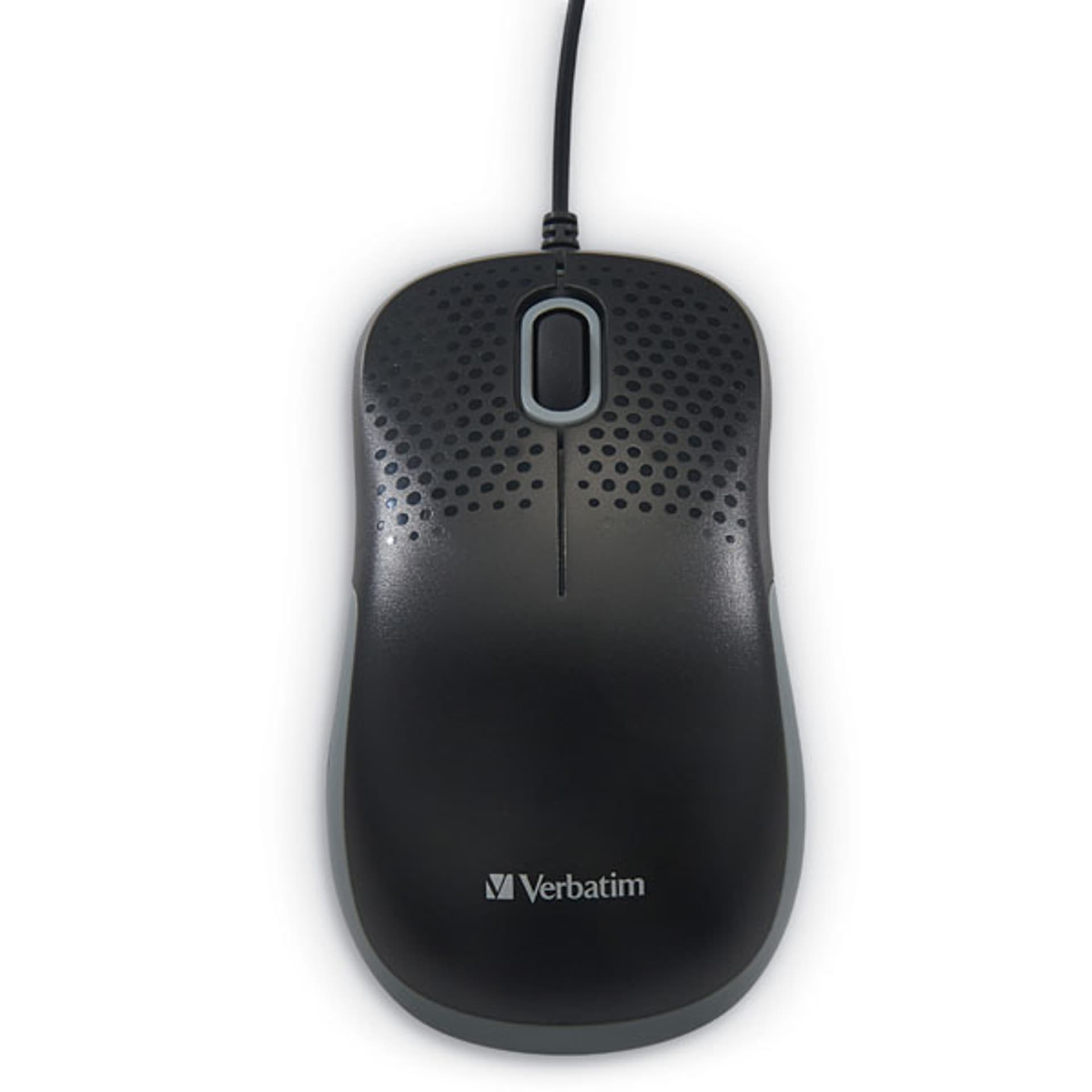 

Verbatim Mysz 49024, optyczna, 3kl., przewodowa USB, czarna