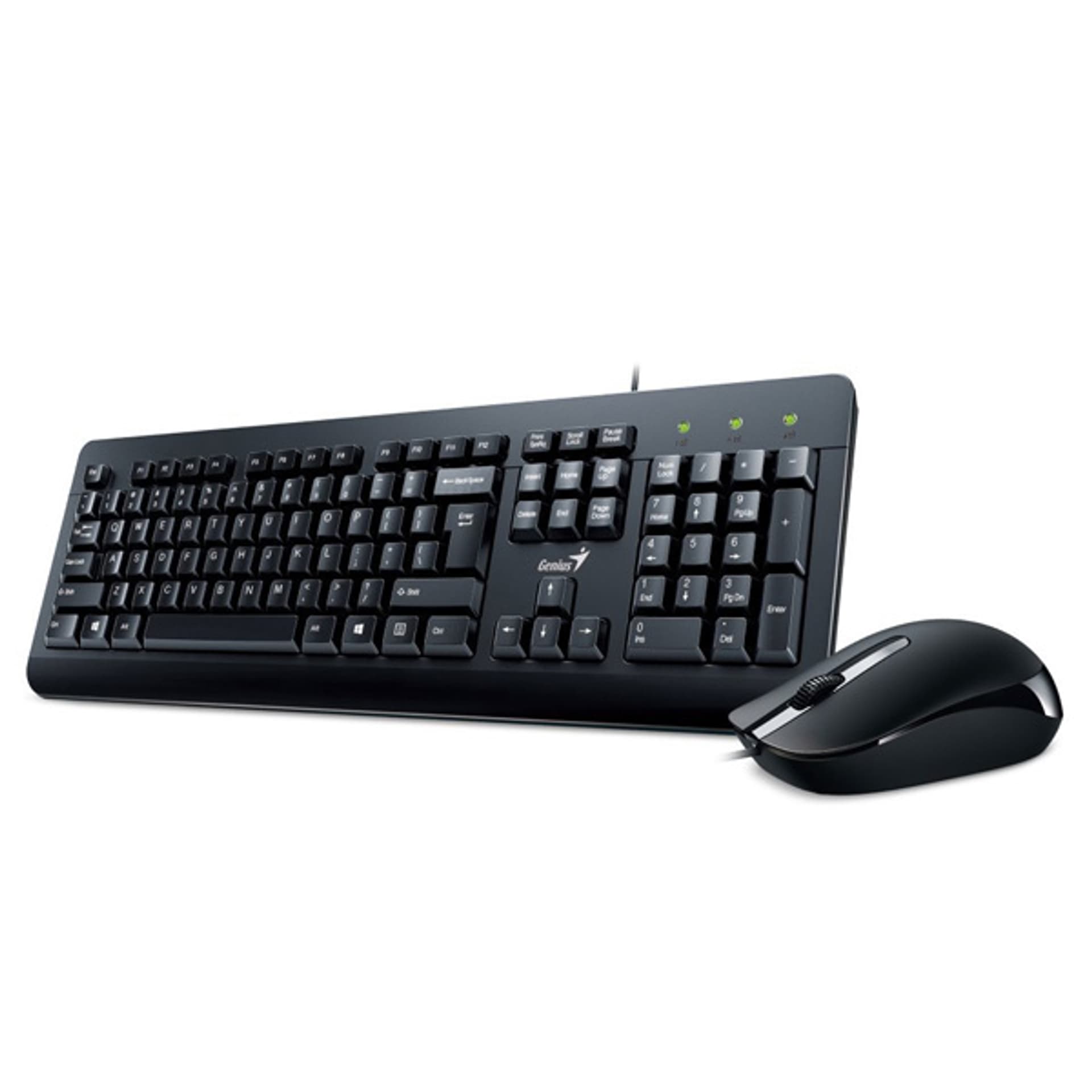 

Genius KM-160, zestaw klawiatura z optyczną myszką, CZ/SK, klasyczna, wodoodporny rodzaj przewodowa (USB), czarna, nie, Usb)/czarna/ni