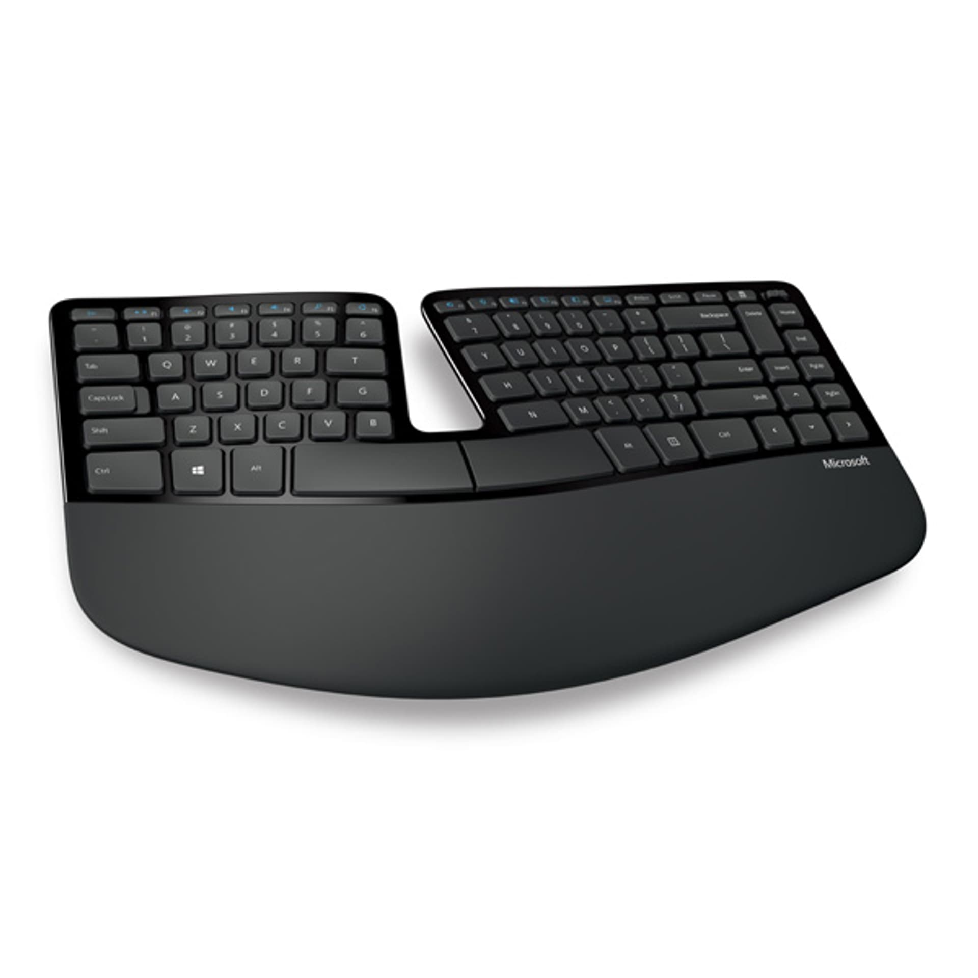 

Microsoft Bluetooth Sculpt Ergonomic Desktop Wireless, Klawiatura z myszką, AAA, CZ/SK, multimedialny, 2.4 [Ghz], bezprzewodowa, c