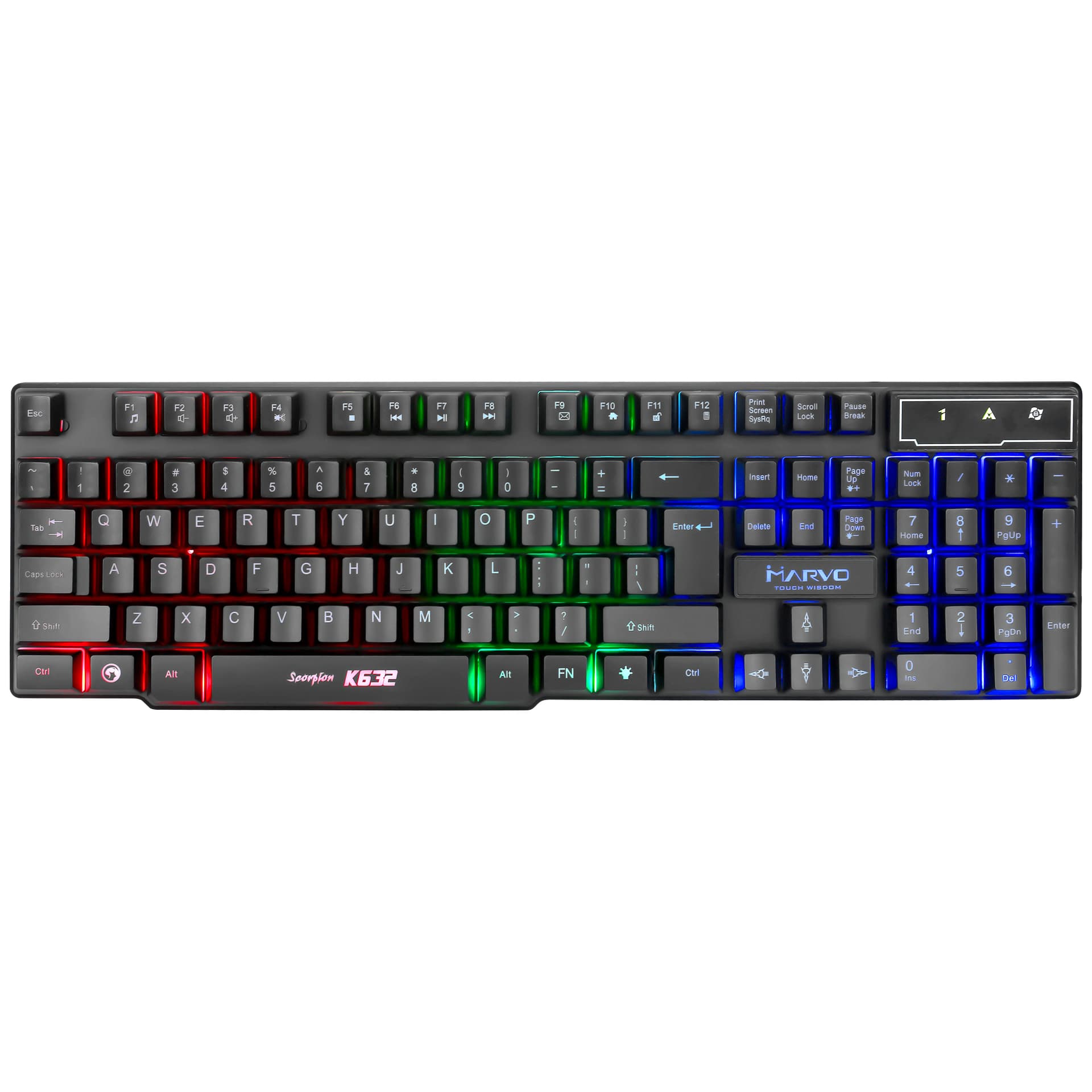 

Marvo CM370, zestaw klawiatura mysz dla gracza, podkładka, klawiatura, US, do gry, membranowa rodzaj przewodowa (USB), czarna, pod, Usb)/czarna/po