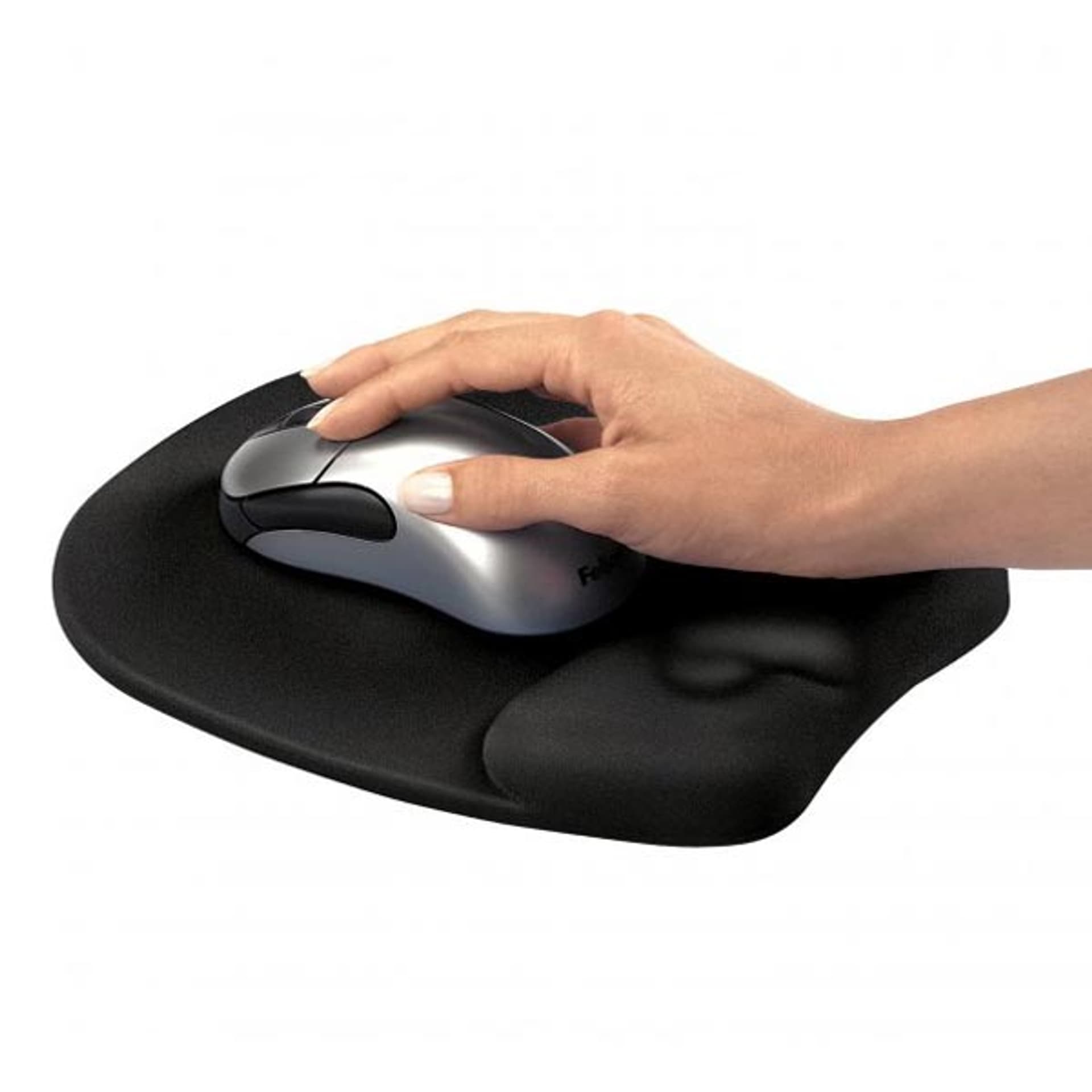 

Podkładka pod mysz i nadgarstek, ergonomiczna, piankowa, czarna, Fellowes