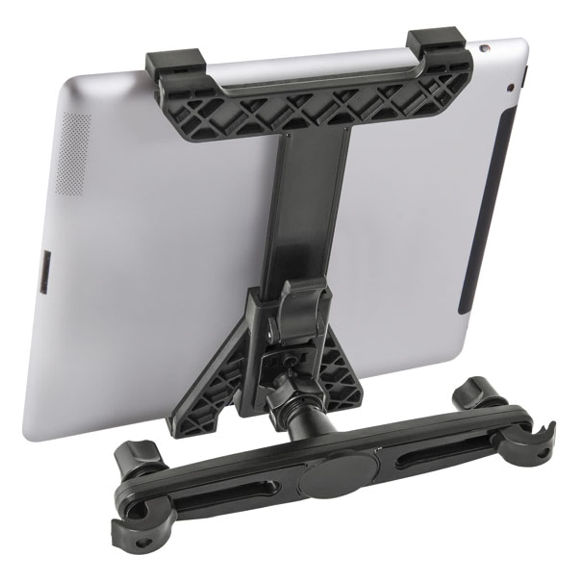 

Uchwyt na tablet do samochodu Defender uchwyt na zagłówek, do samochodu, CH-223, czarny, plastikowy, 1kg, miekkie boczne uchwyty,