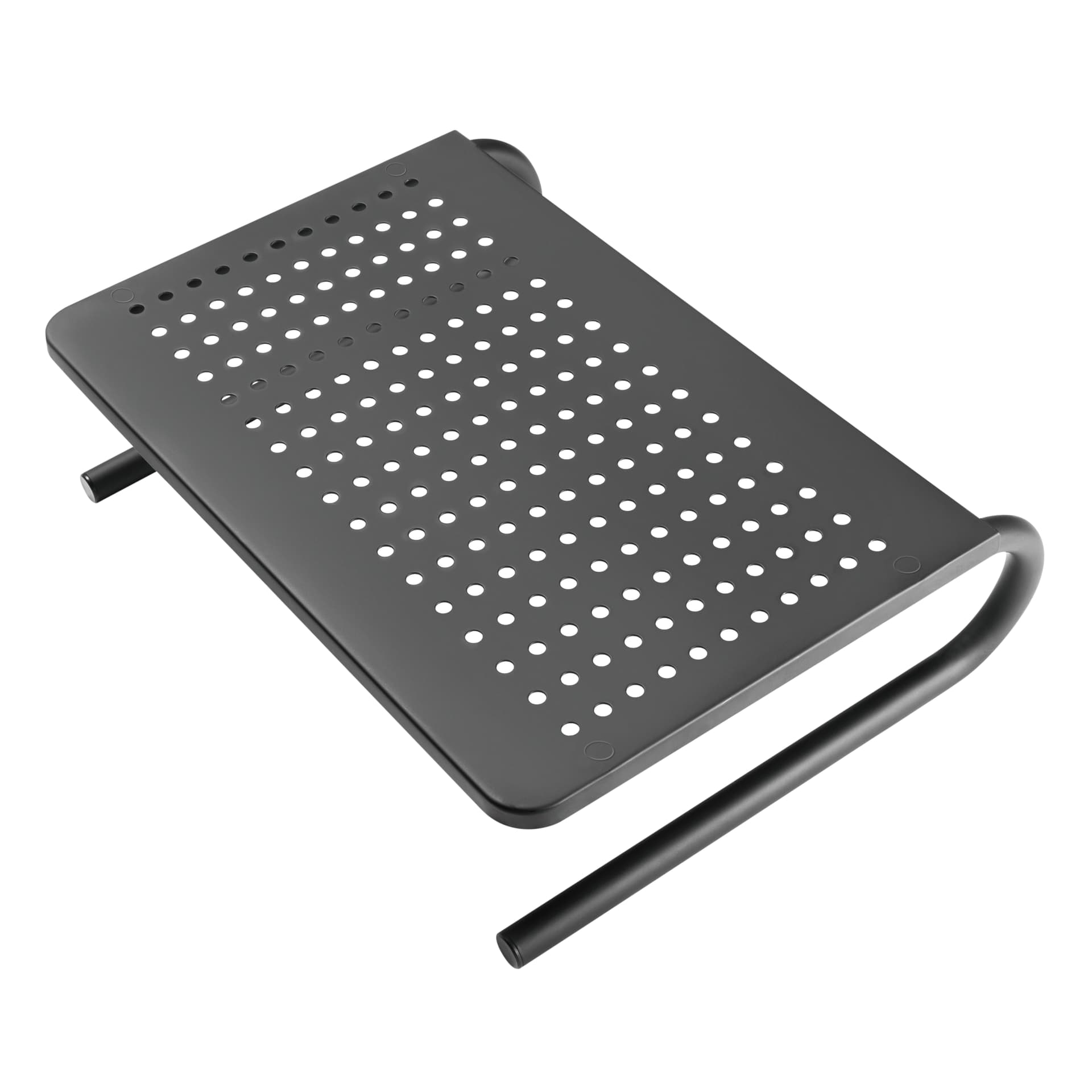 

Podstawa pod monitor, miejsce na klawiaturę, czarny, metal/ tworzywo, 20 kg nośność, Powerton, ergo