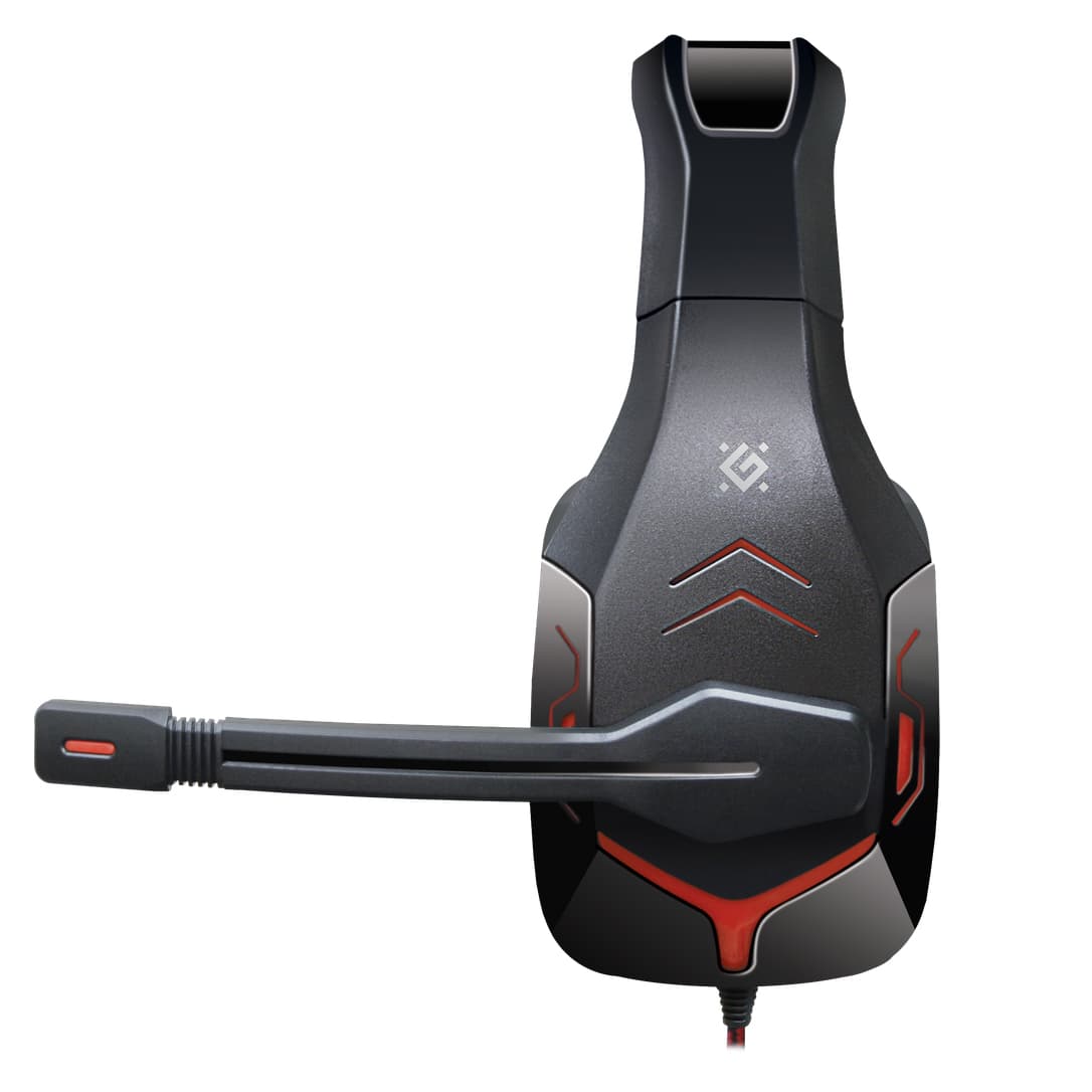 

Defender Excidium, Gaming Headset, słuchawki z mikrofonem, regulacja głośności, czarna, 2.0, 50 mm przetworniki typ 2x 3.5 mm jack