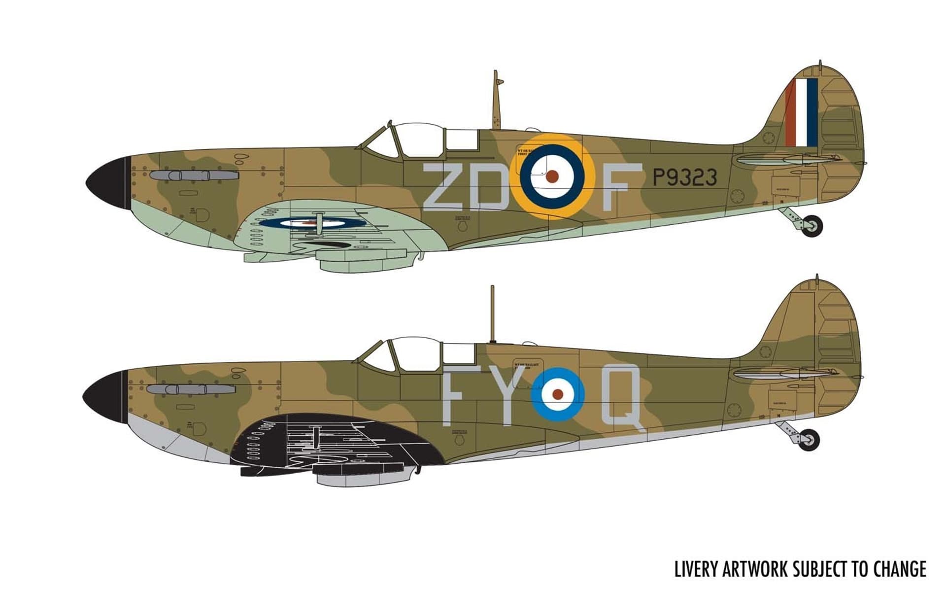 

Model plastikowy Supermarine Spitfire Mk.1a 1:48