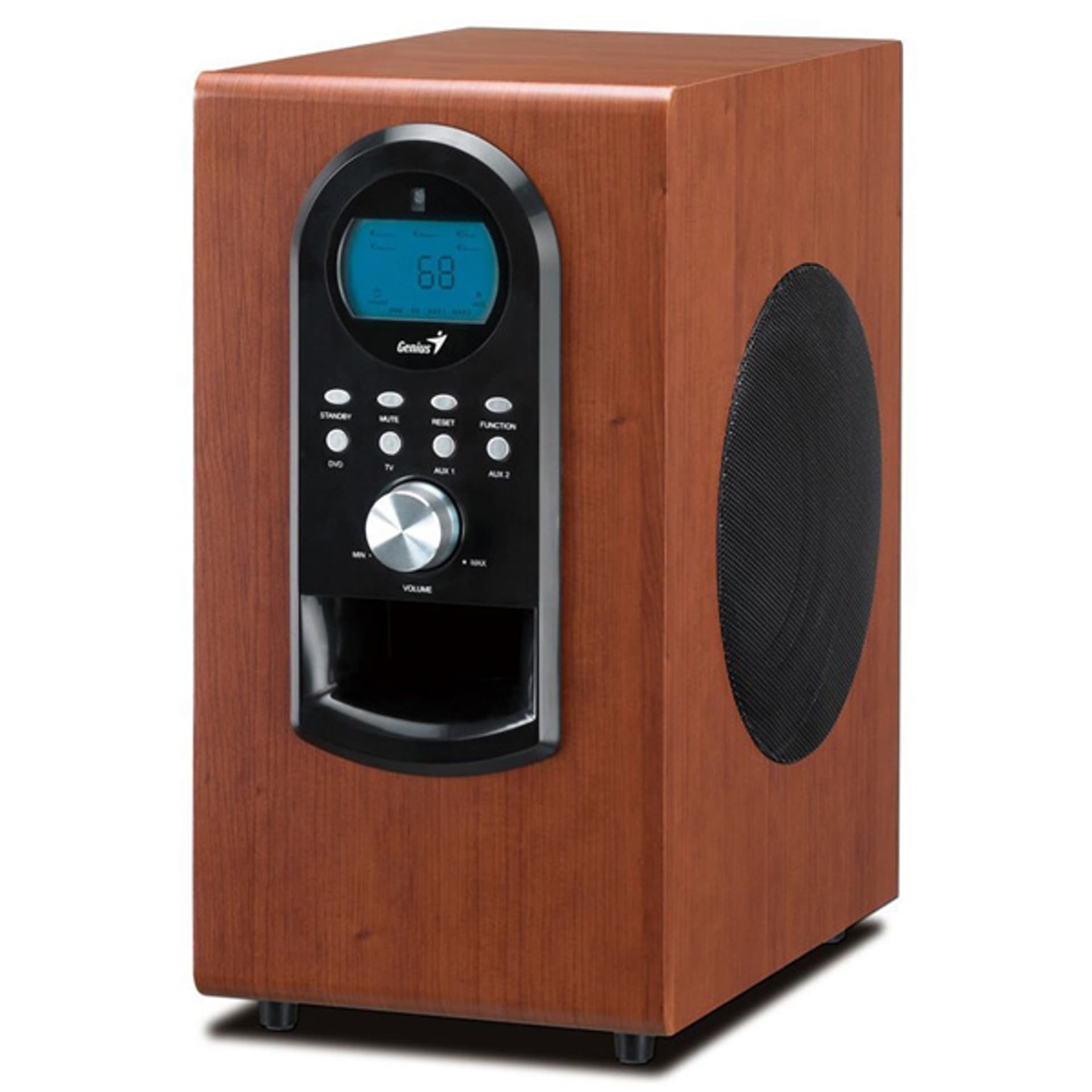 

Genius głośniki SW-HF 5.1 6000 v2, 5.1, 200W, brązowo-czarny, zdalne sterowanie, kino domowe, 3,5 mm jack, 40Hz~20kHz