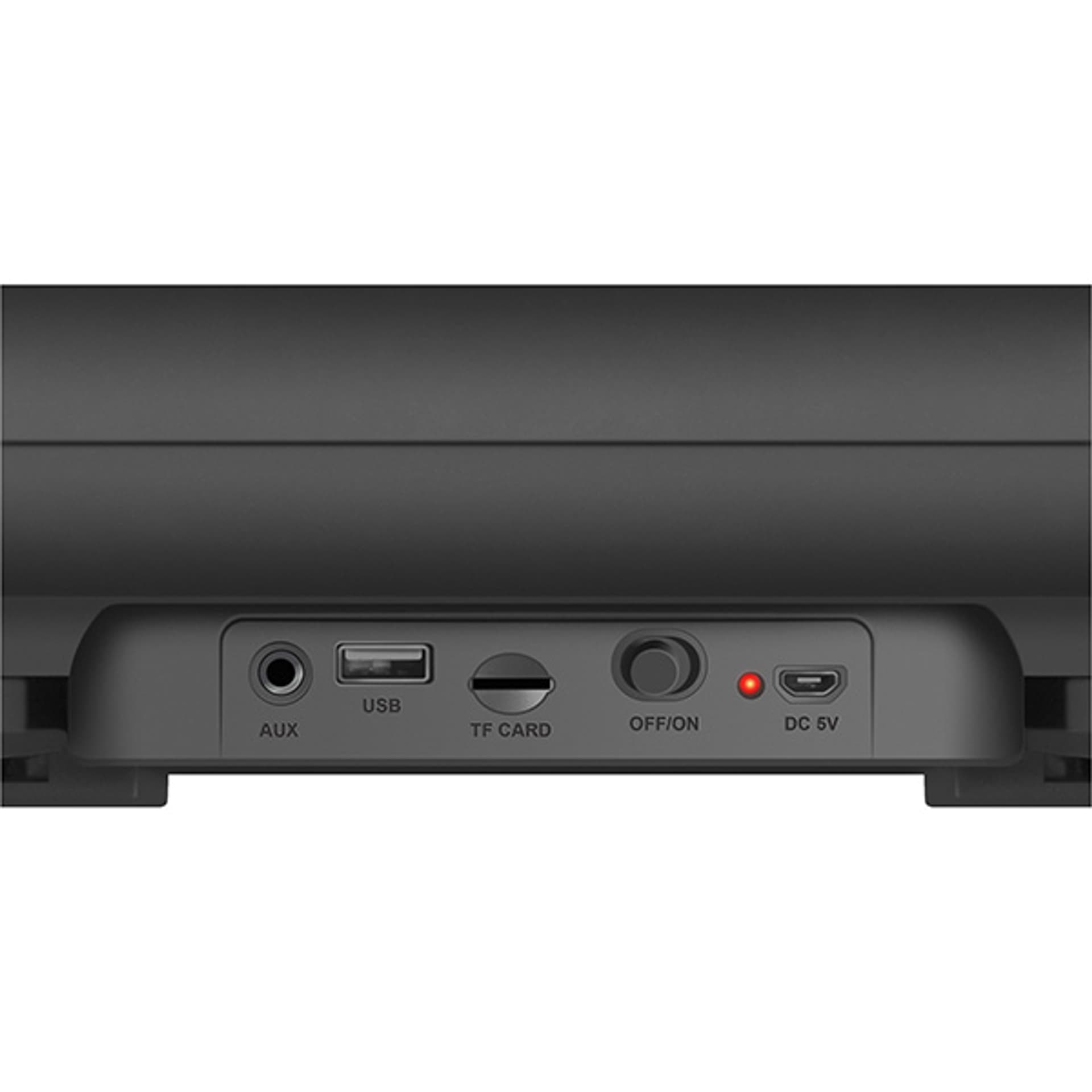 

Defender głośnik G104, Li-Ion, 2.0, 12W, czarny, regulacja głośności, LED, BT 5.0, TWS, FM, MicroSD, 70Hz~18kHz