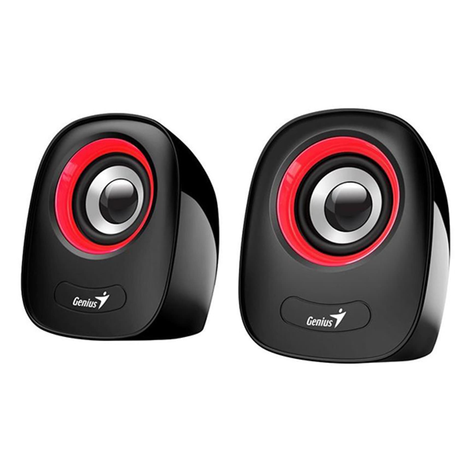 

Genius głośniki SP-Q160, 2.0, 6W, czarno-czerwony, regulacja głośności, stołowy, 3,5 mm jack (USB), 150Hz-20kHz, Usb)/150hz-20kh