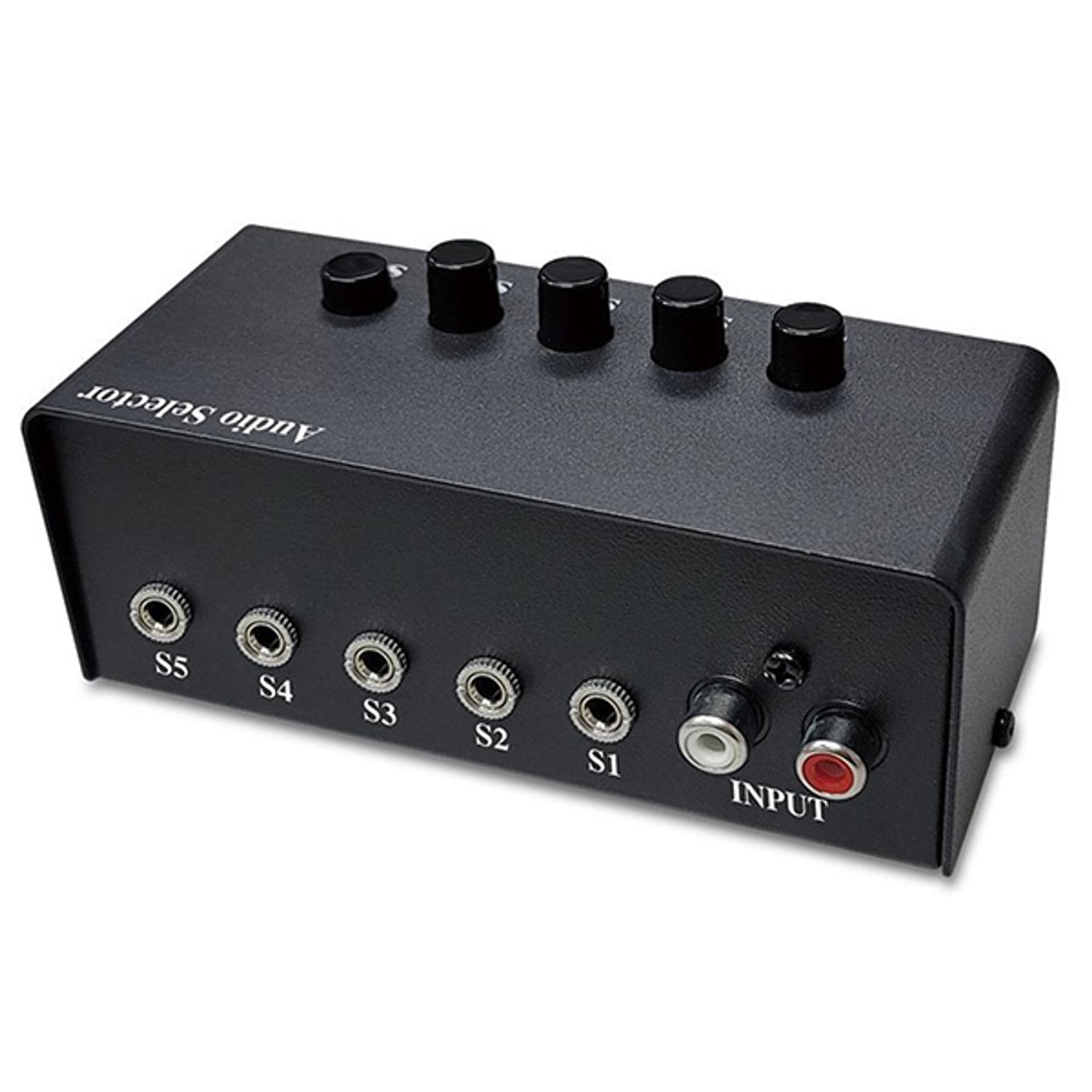 

Genius Stereo Switching Box, czarny, 2x RCA, 5x 3,5mm jack