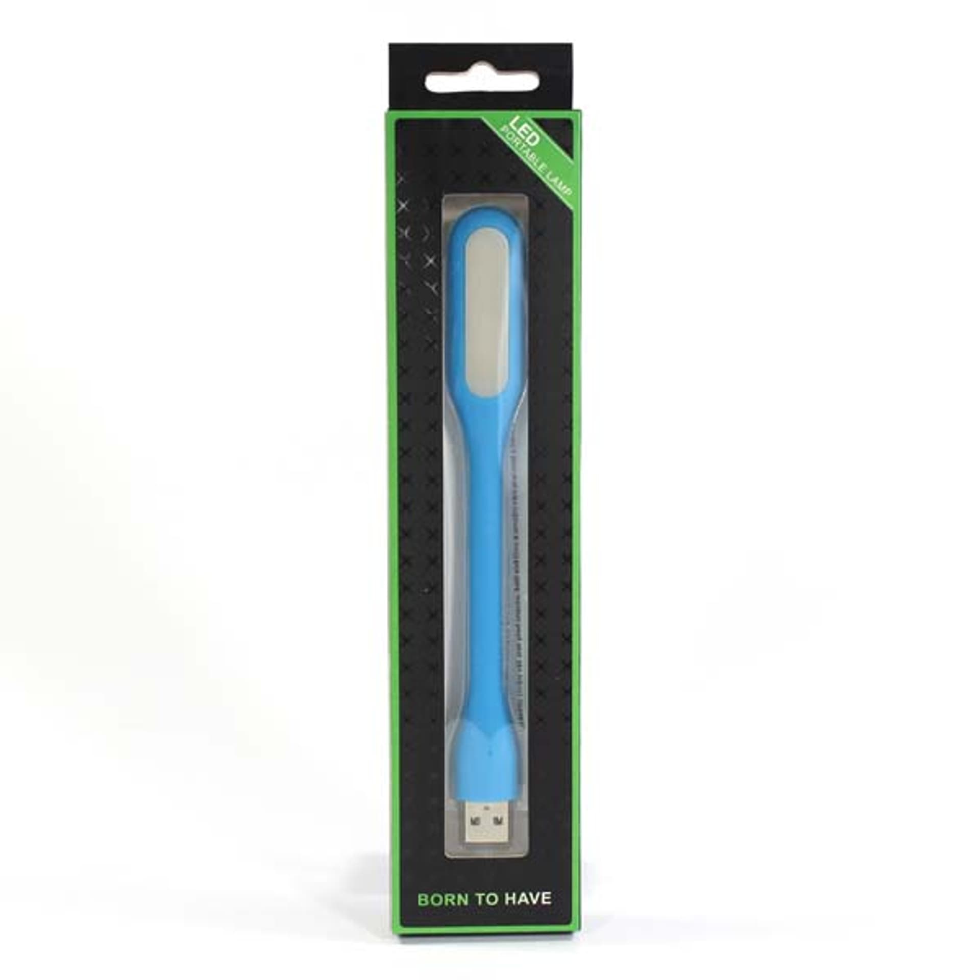 

Lampka dla notebooka, gumowe, niebieskie, USB, LED