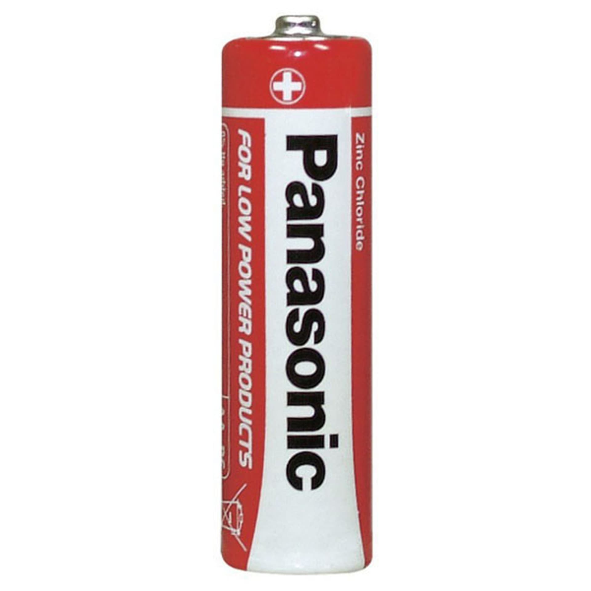 

Bateria cynkowo-węglowa, AA, 1.5V, Panasonic, Folia, 4-pack