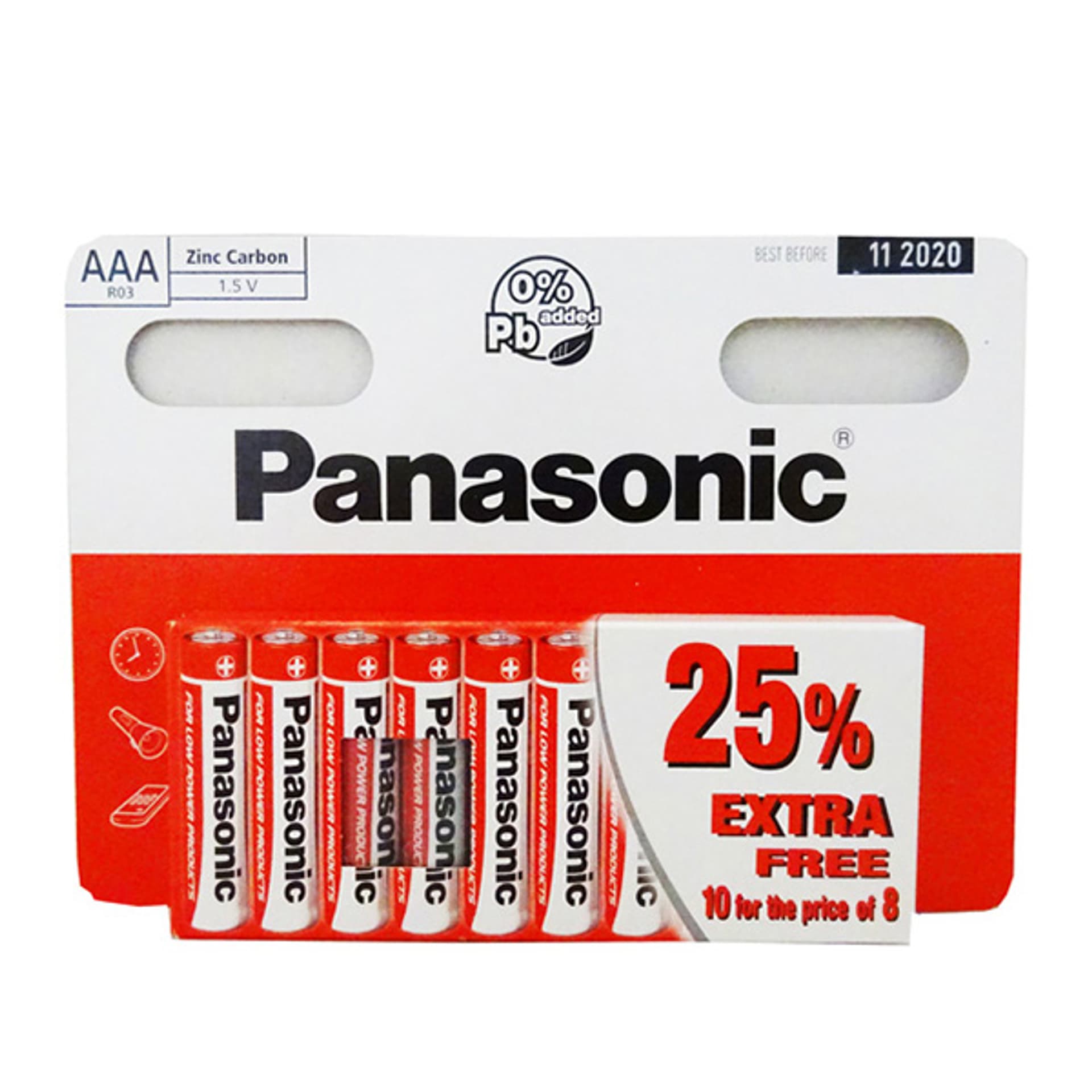 

10 szt. Bateria Panasonic R03 (blister 10 sztuk). (1LM)