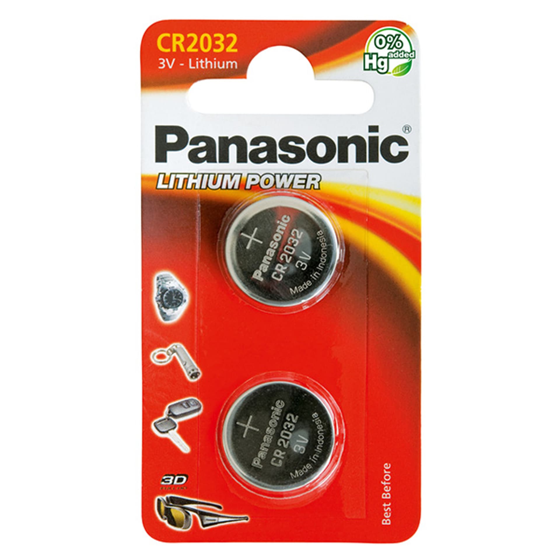 

Bateria litowa CR2032 3V /blister 2szt./