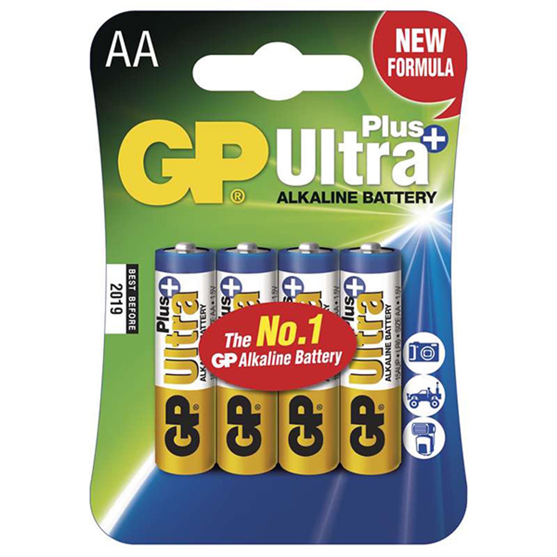 

BATERIA ULTRA+ ALKALINE AA LR6 1.5V 4 SZTUKI