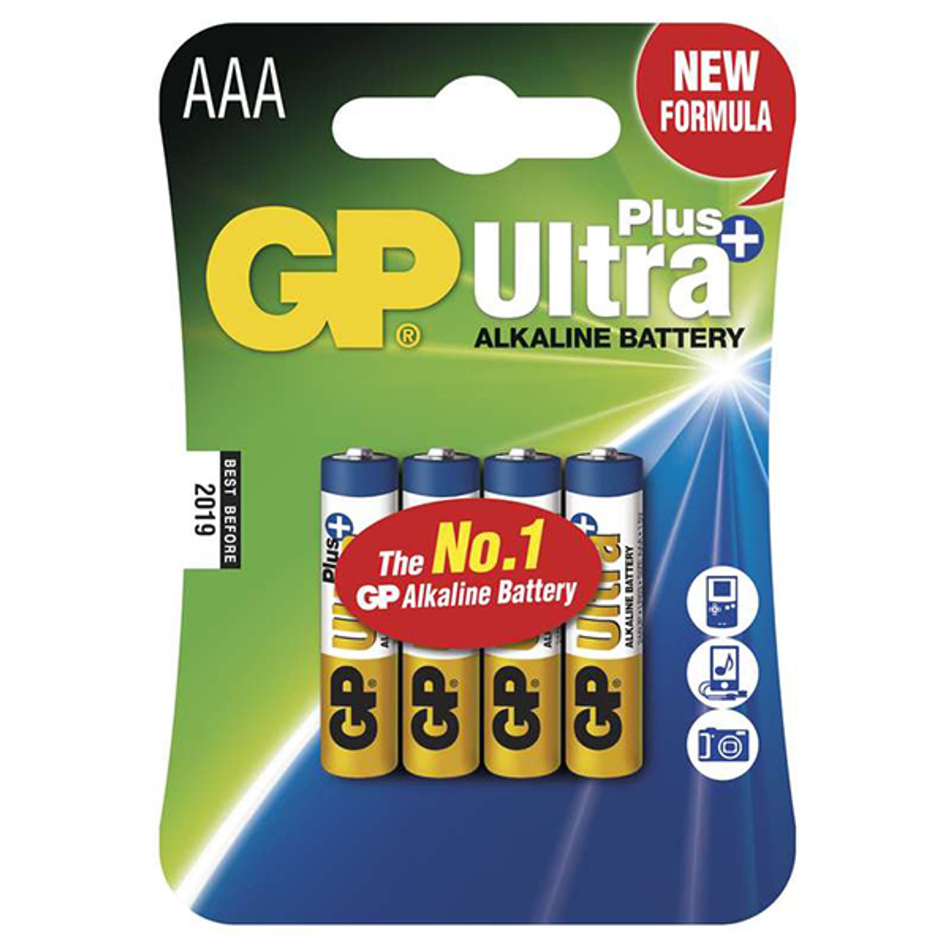 

BATERIA ULTRA+ ALKALINE LR3 AAA 1.5V 4SZT