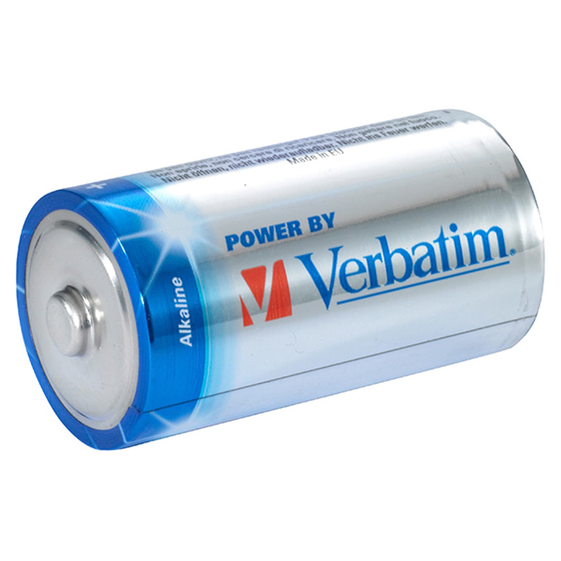 

Bateria alkaliczna, ogniwo typ C, 1.5V, Verbatim, blistr, 2-pack, 49922, ogniwo format C
