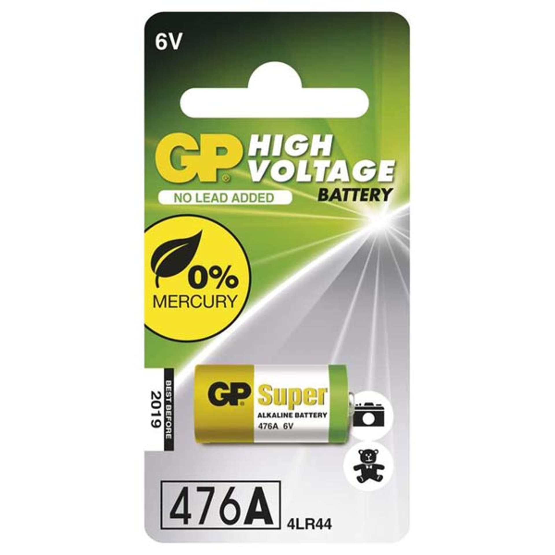

BATERIA FOTOGRAFICZNA ALKALICZNA 6.0V 476A