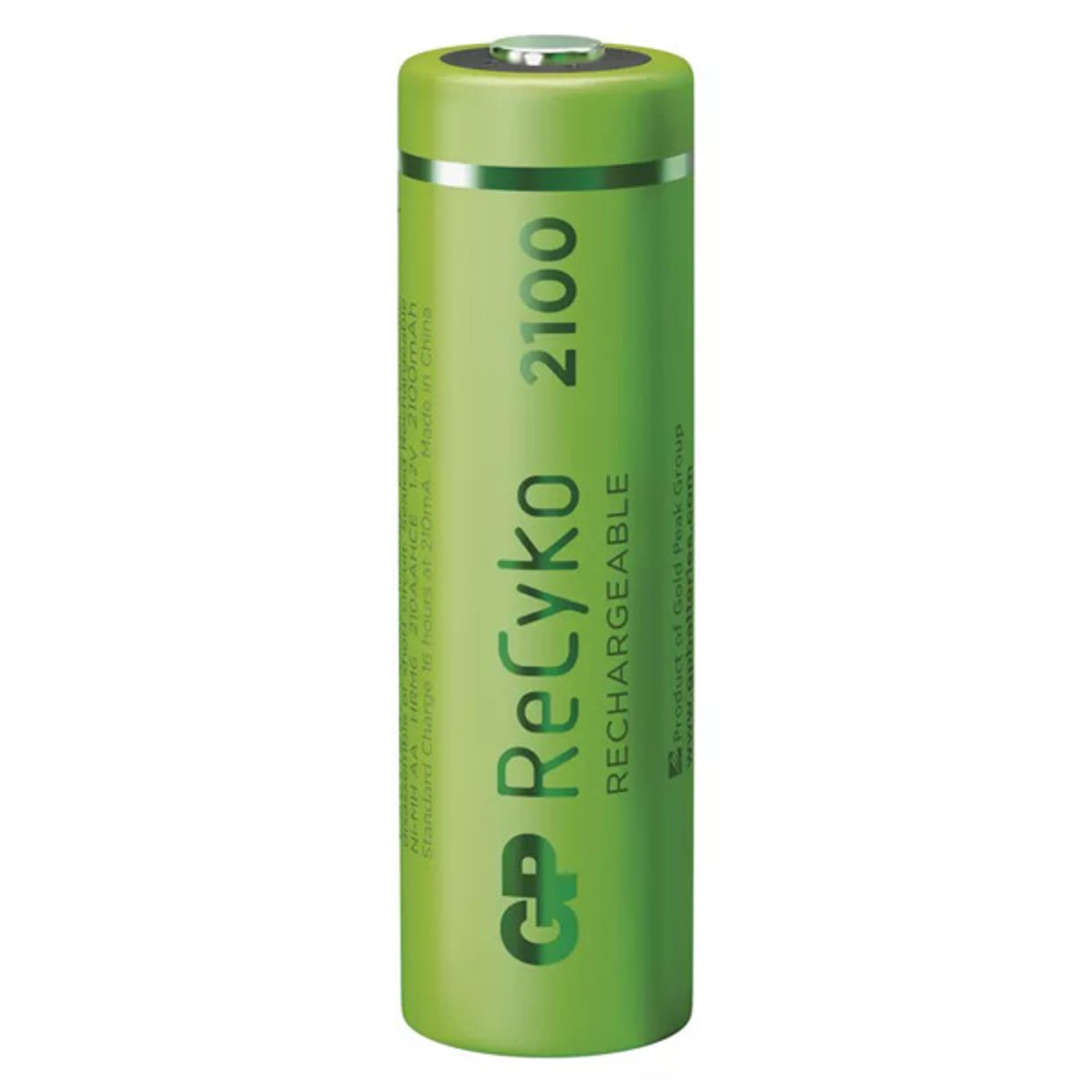 

Akumulatorki, AA (HR6), 1.2V, 2100 mAh, GP, kartonik, 2-pack, ReCyko, Hr6)/1.2v/2100 mah/gp/kartonik/2-pack/recyk