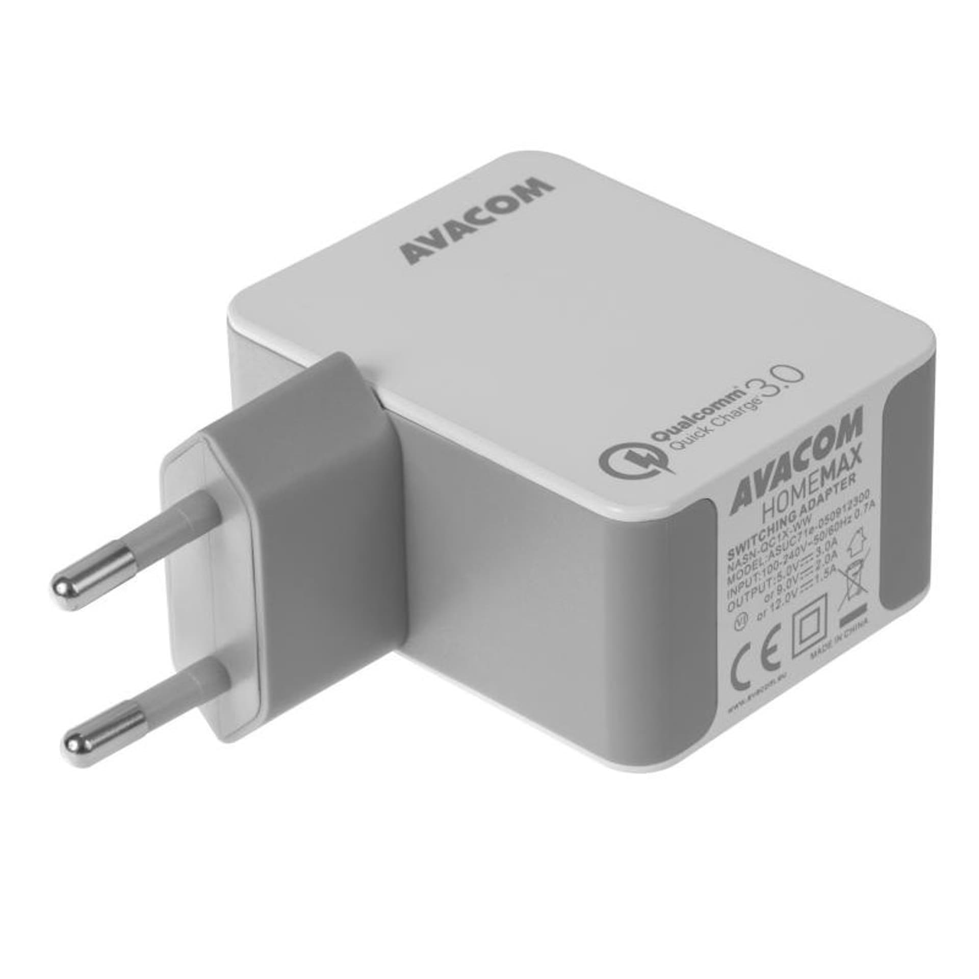 

Avacom Adapter sieciowy HomeMAX 18W, 1 port, USB-A