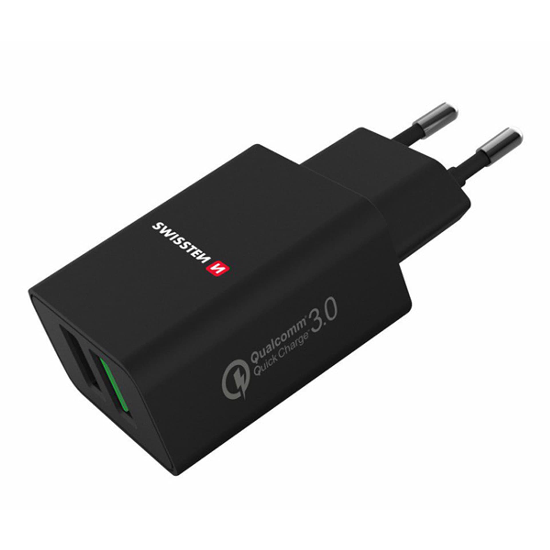 

SWISSTEN Zasilacz / sieciowy adapter 23W, 2-portowy, USB-A