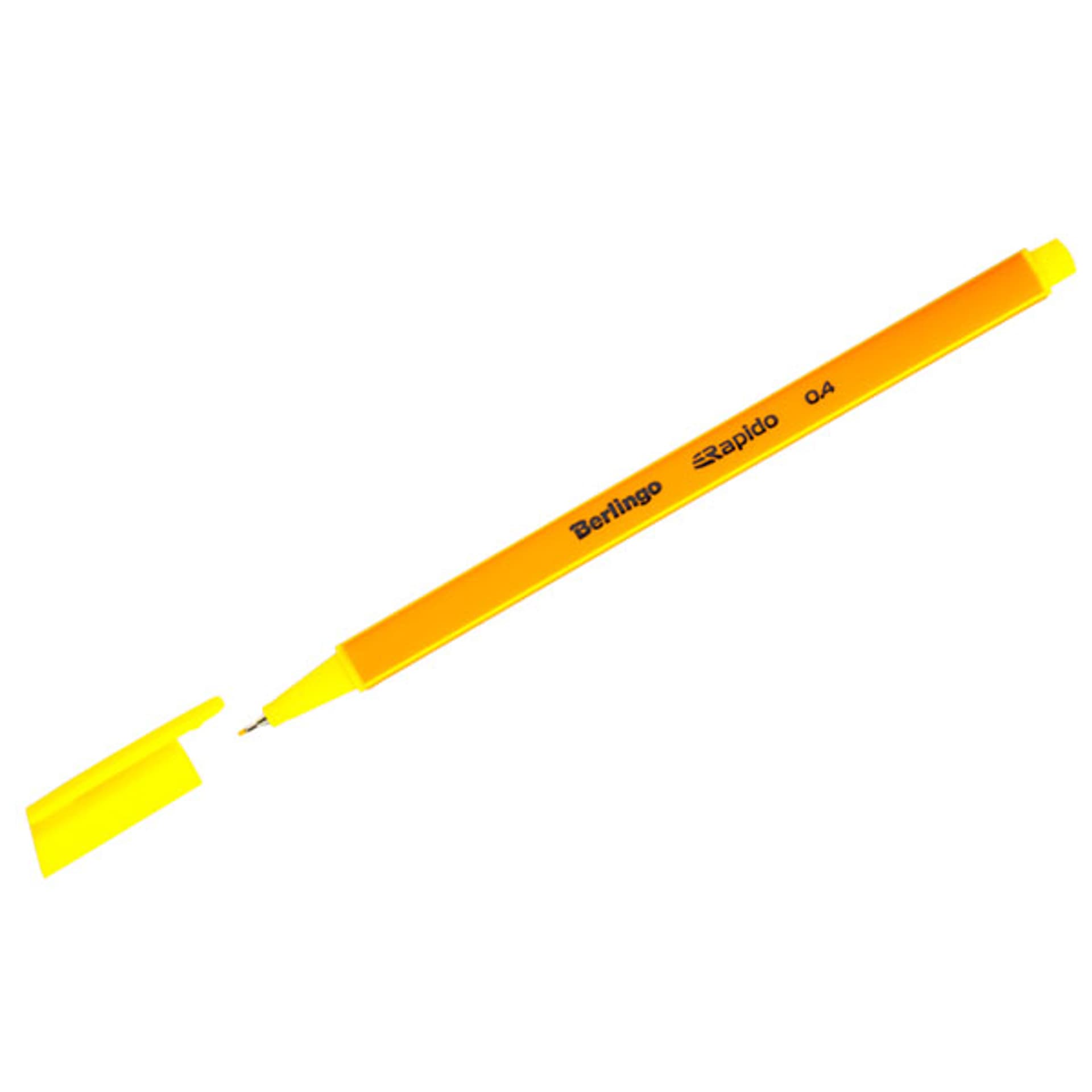 

Berlingo, cienkopis Rapido, żółte, 12szt, 0.4mm