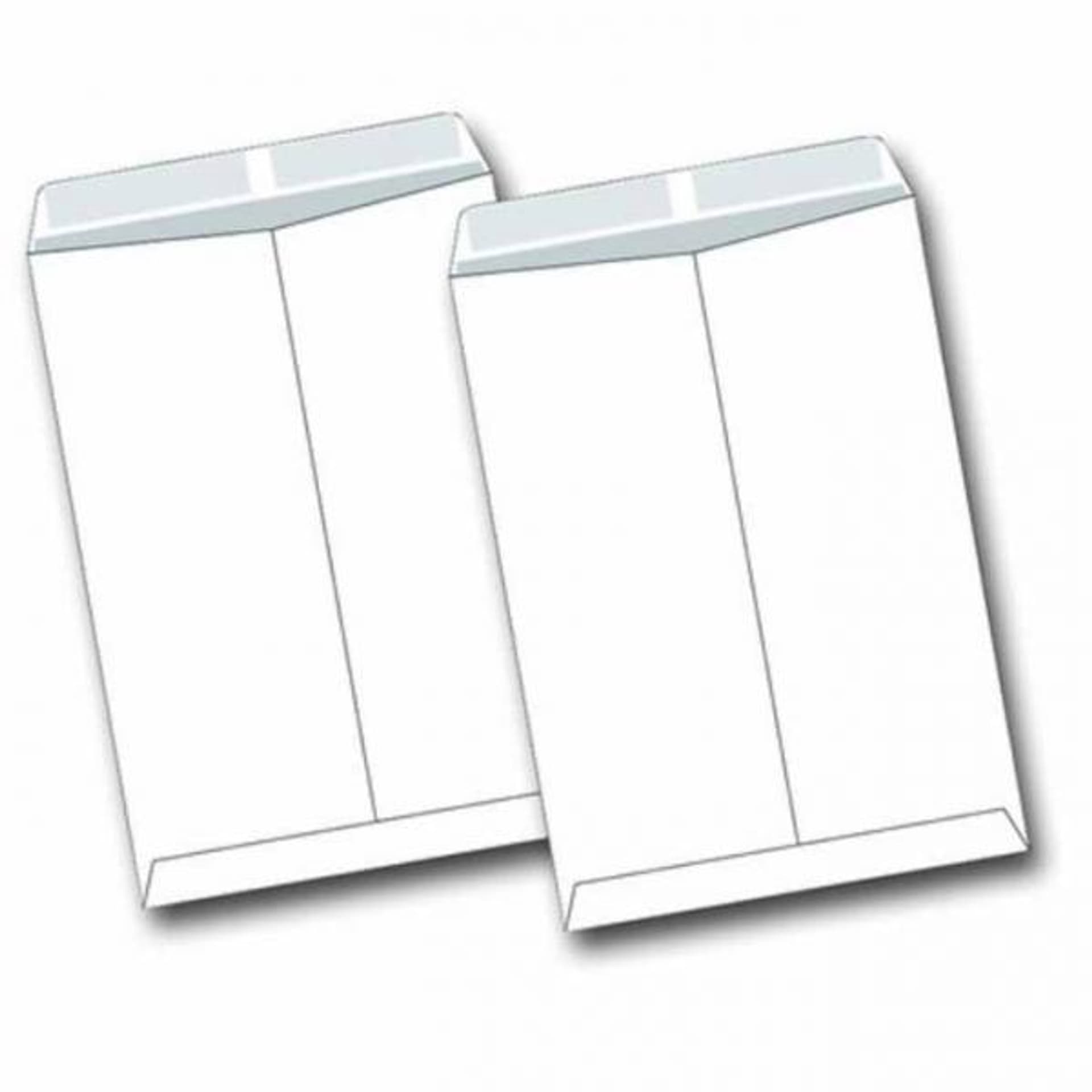

Torba na zakupy B4, 250 x 353mm, biała, Krpa, zawijane dno, z klapką
