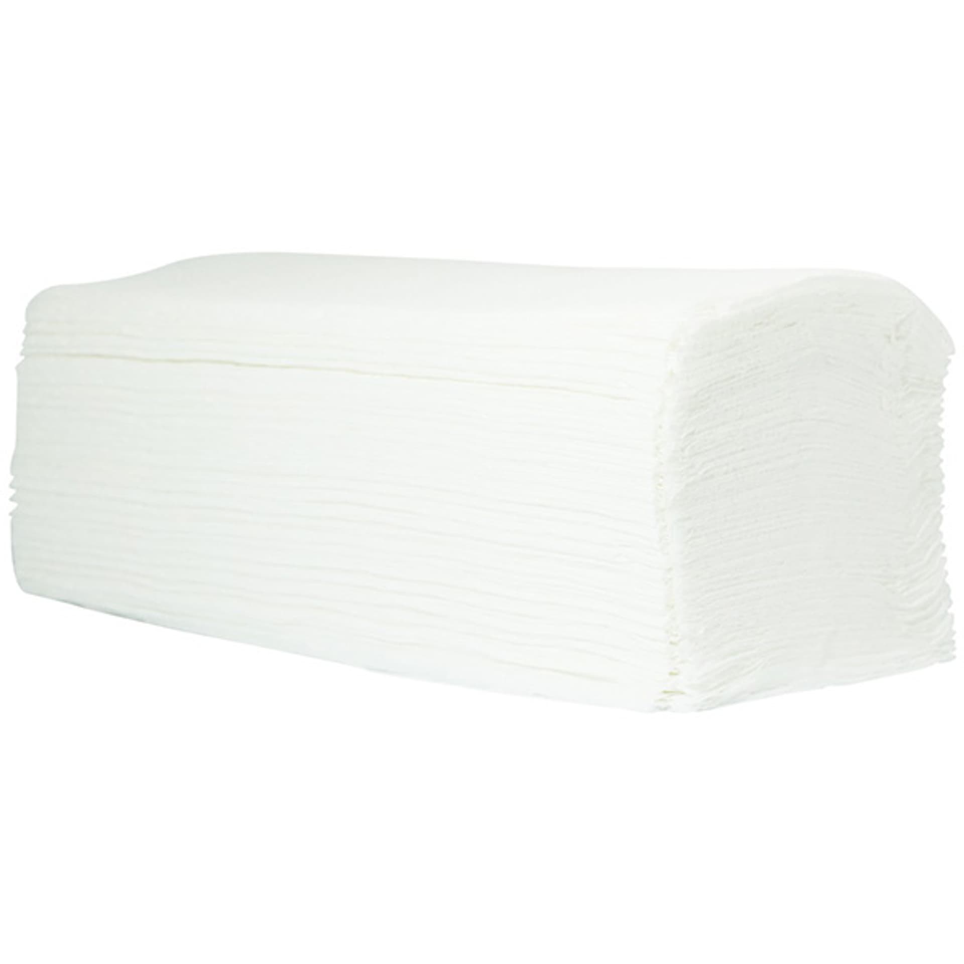 

Papierowy ręcznik ZZ, 240 x 210mm, biały, 3200szt. dwu warstwowe
