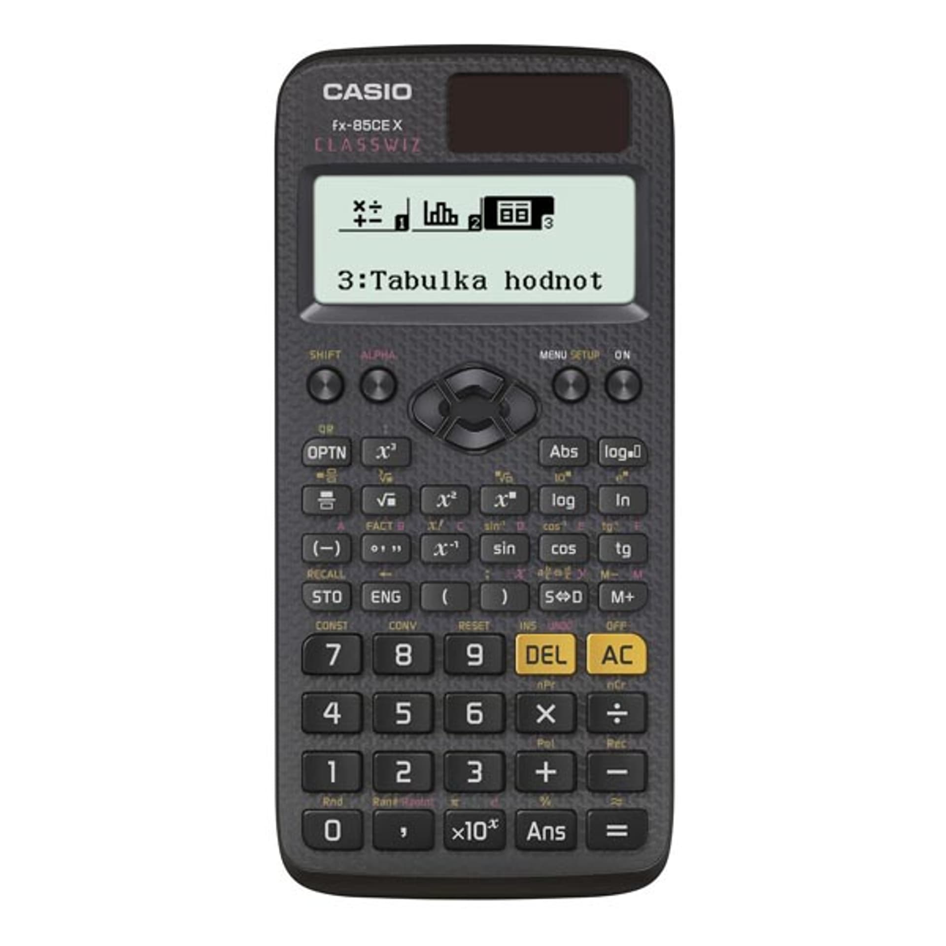 

Casio Kalkulator FX 85 CE X, czarna, szkolny