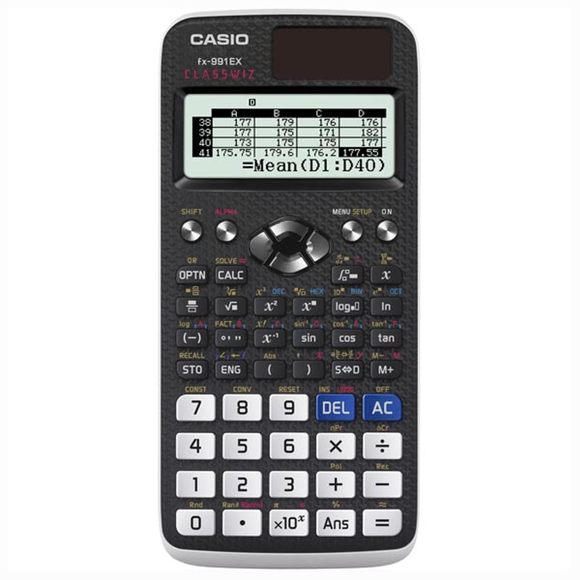 

Casio Kalkulator FX 991 EX, biała, szkolny
